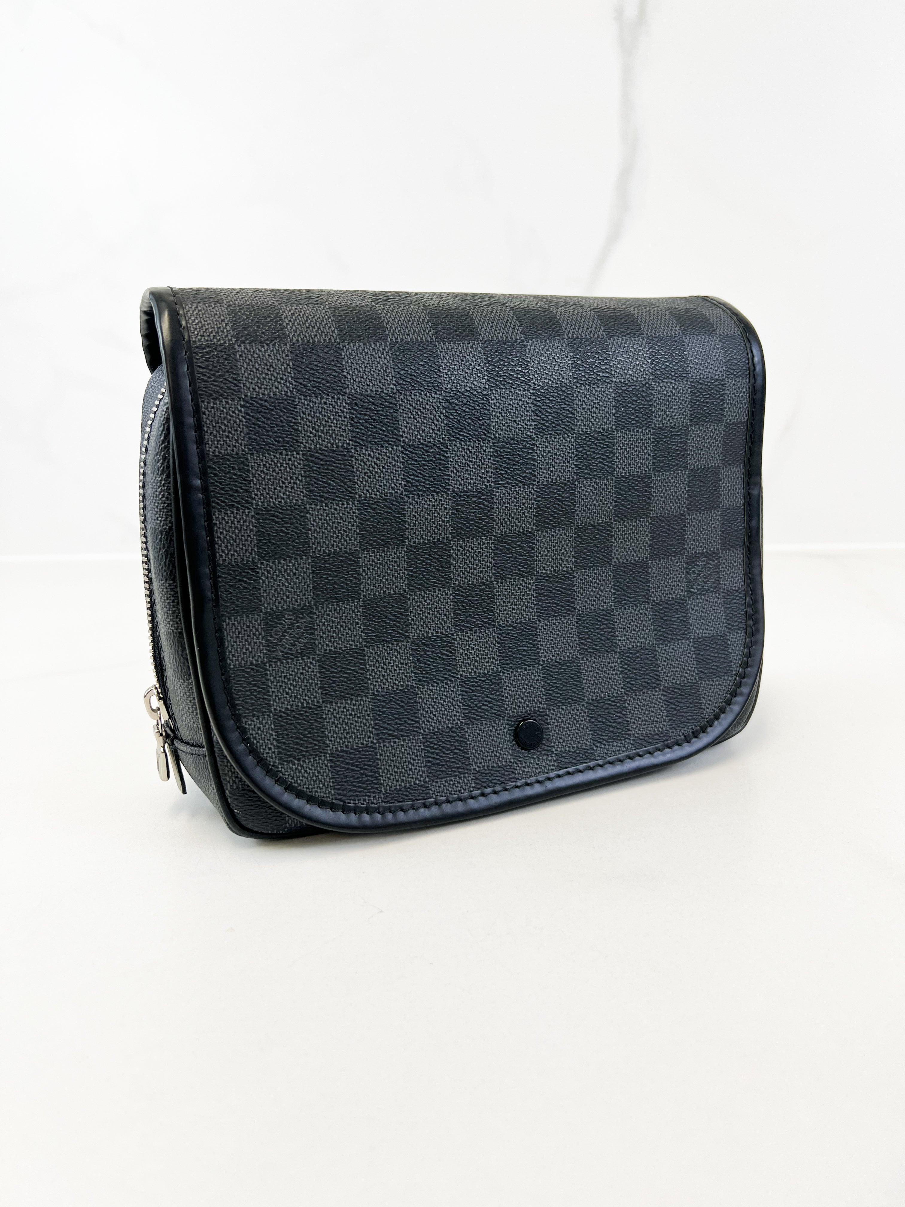 Louis Vuitton Graphite Hanging Toiletry Pouch