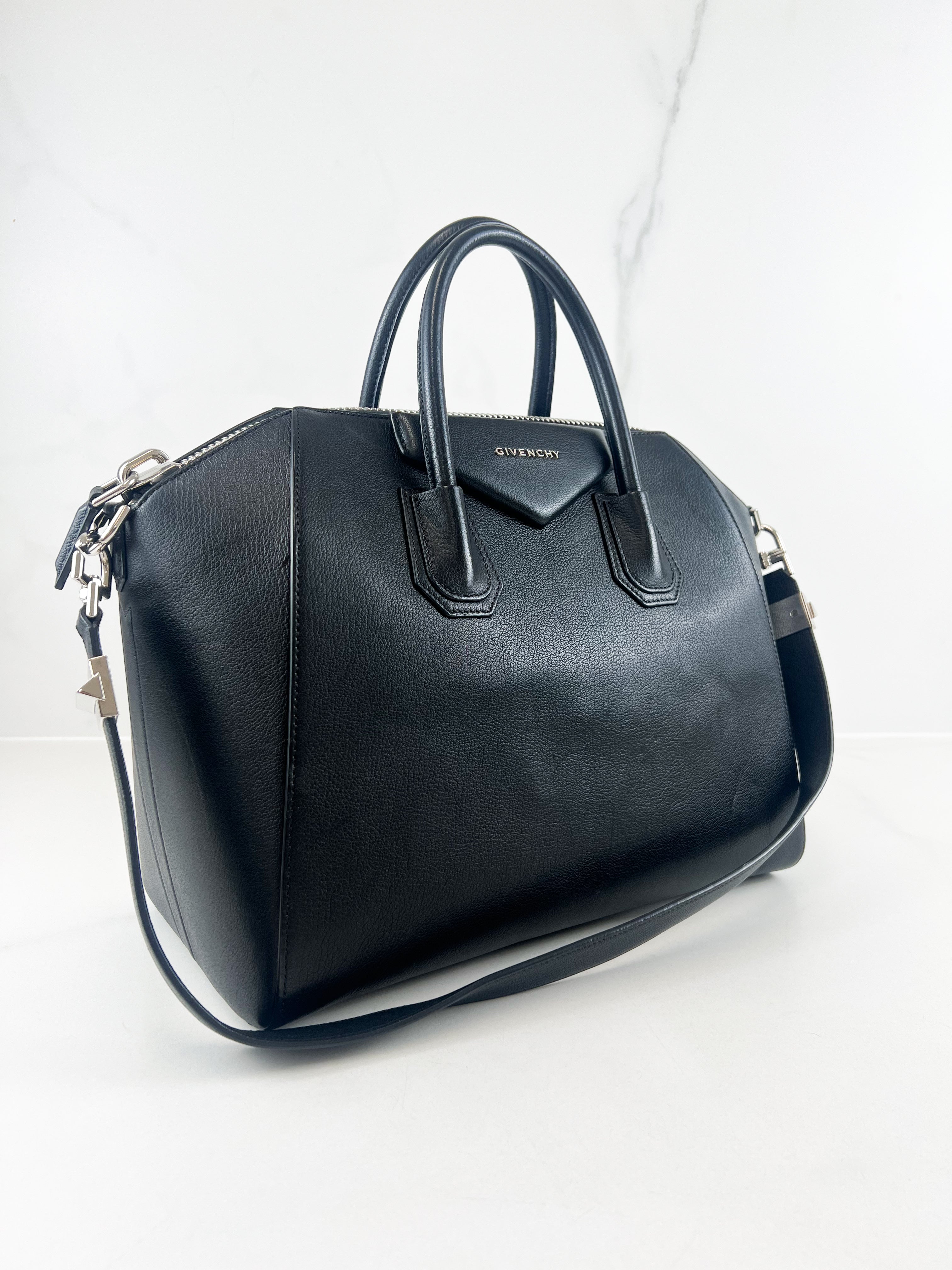 Givenchy Antigona Medium Black Shoulder Bag