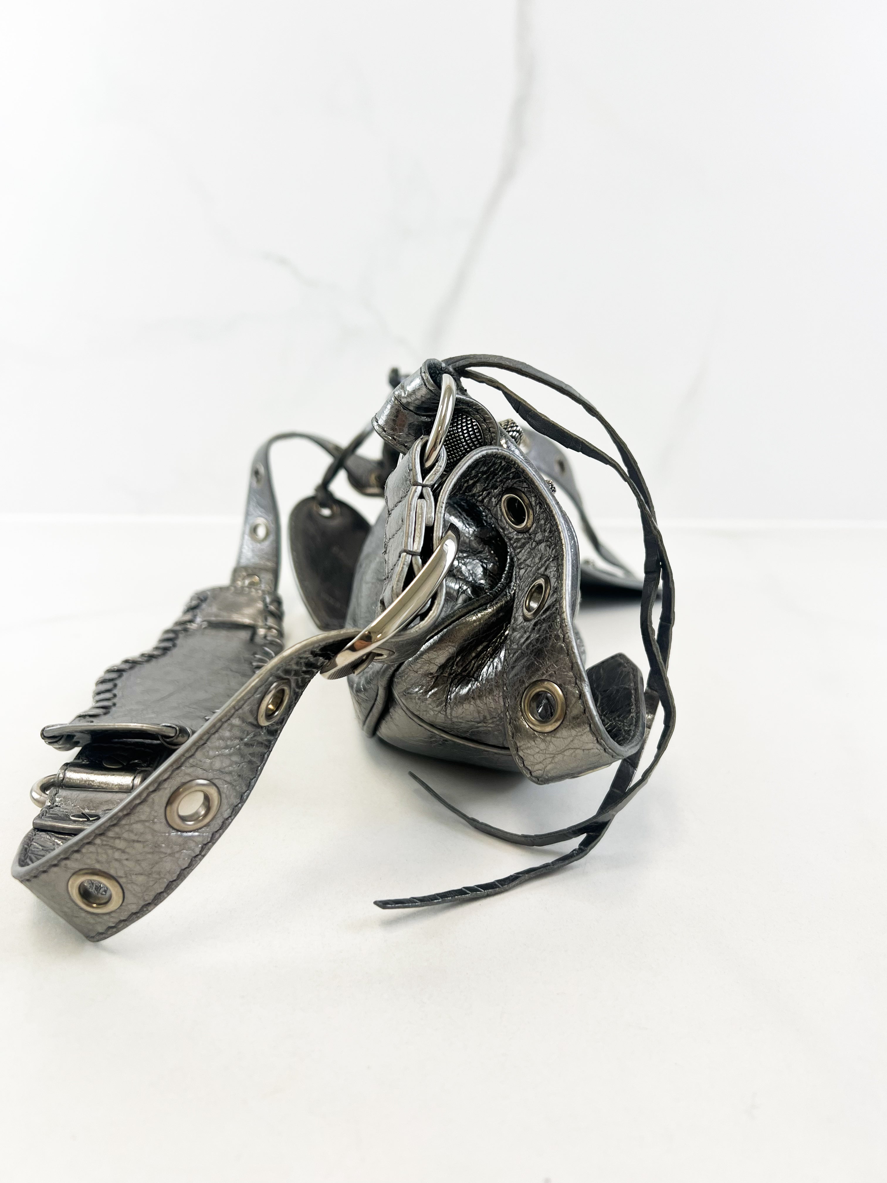 Balenciaga Le Cagole XS leather shoulder bag