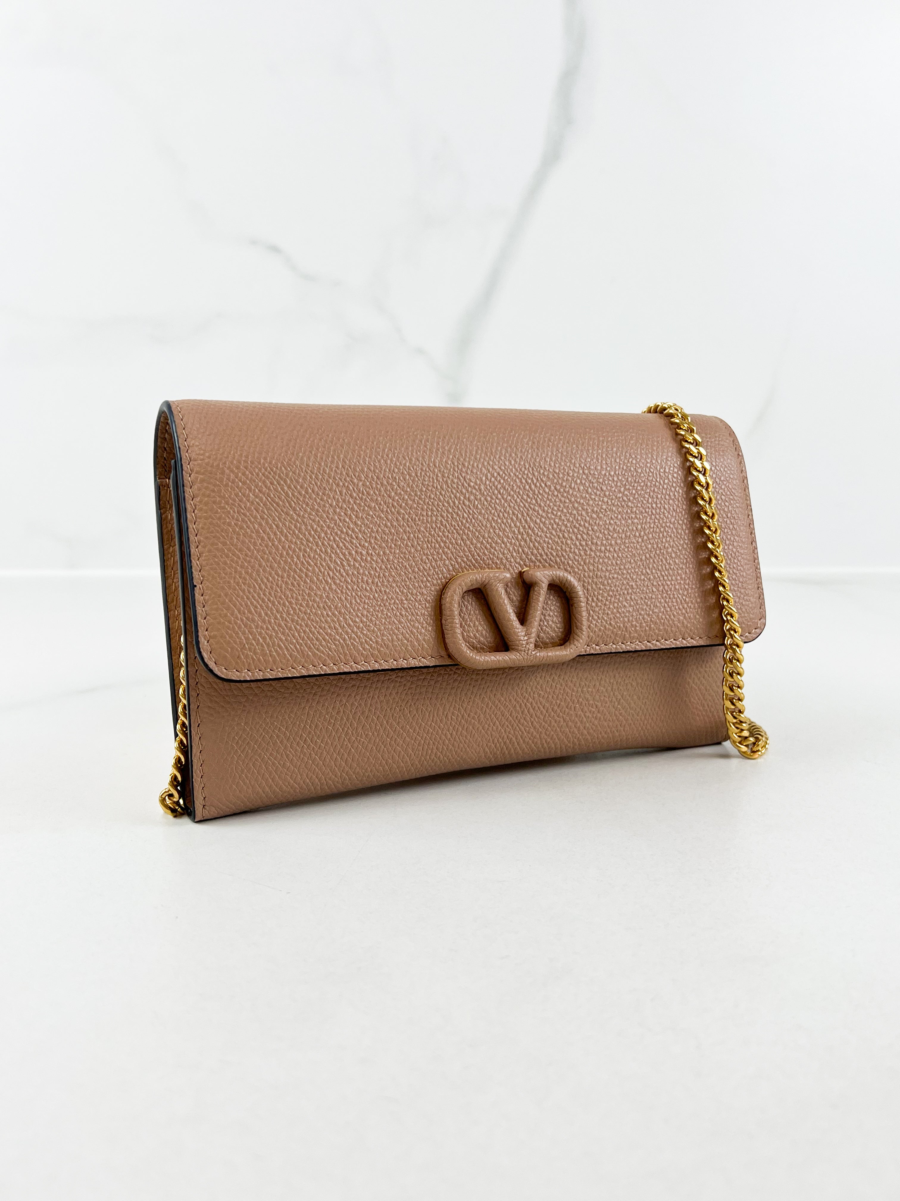 Valentino V Logo Foldover WOC