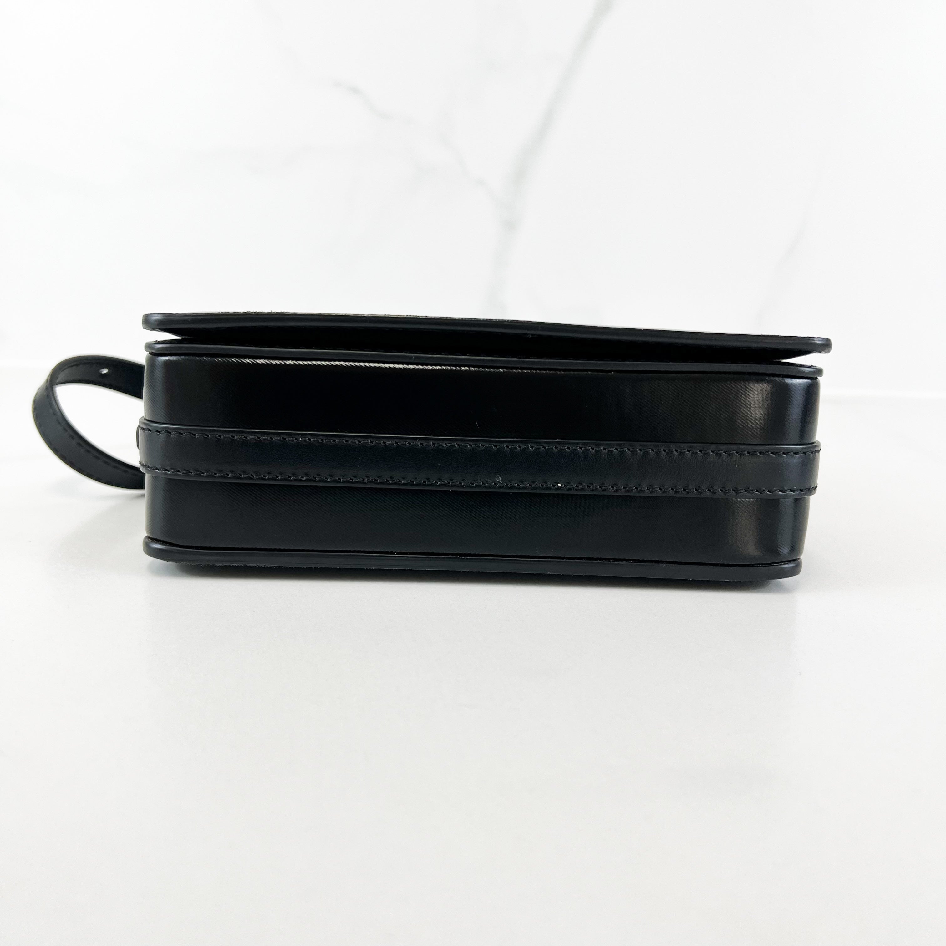 Burberry Black Horseferry Camera Shoulder Bag