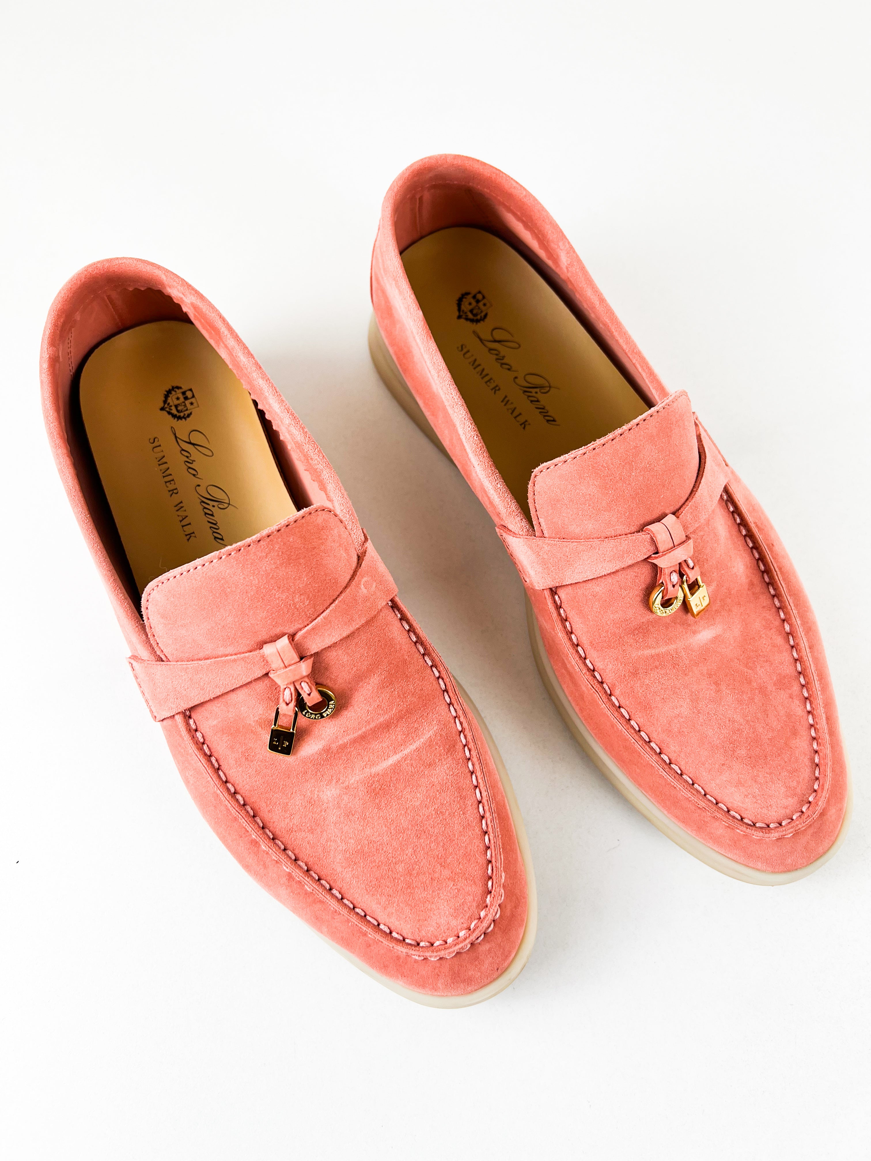 Loro Piana Summer Charms Walk 37 Coral Pink