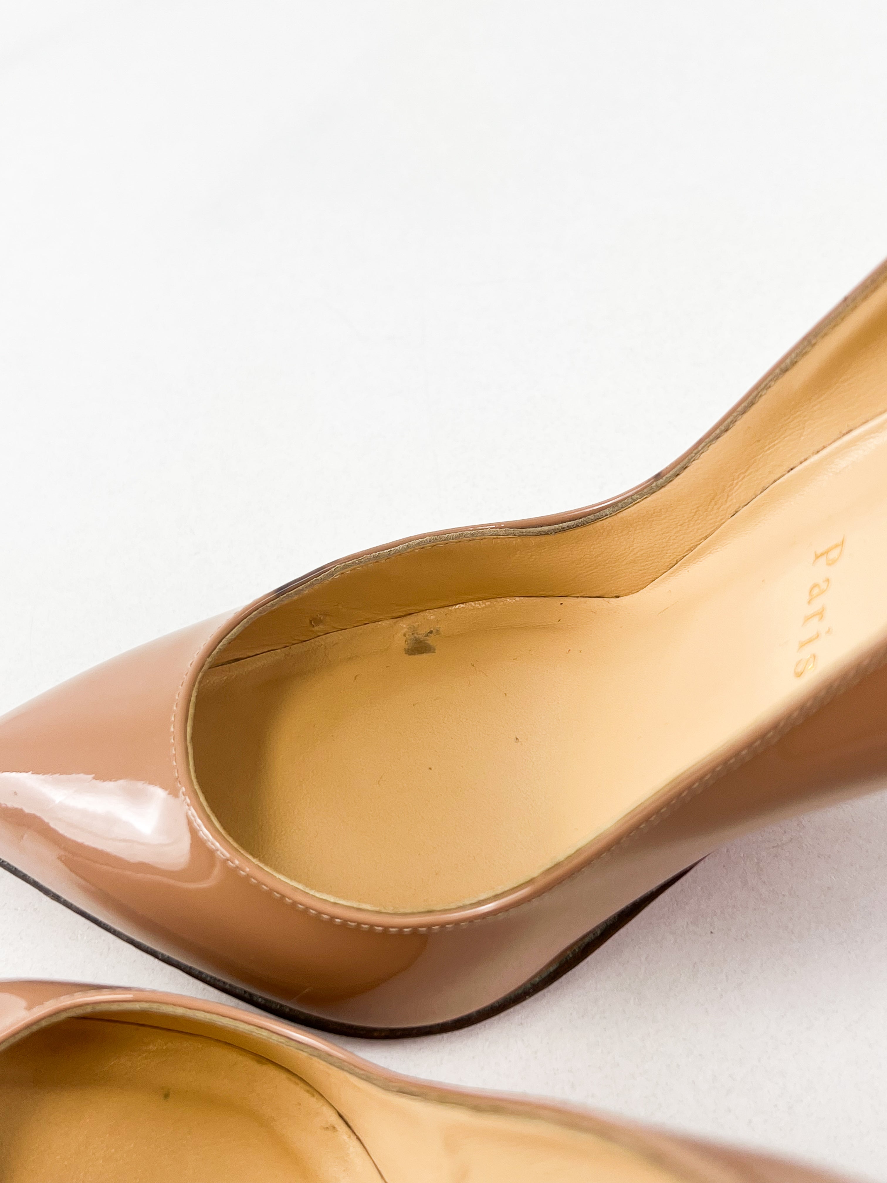 Christian Louboutin Beige Kate 70 Size 36