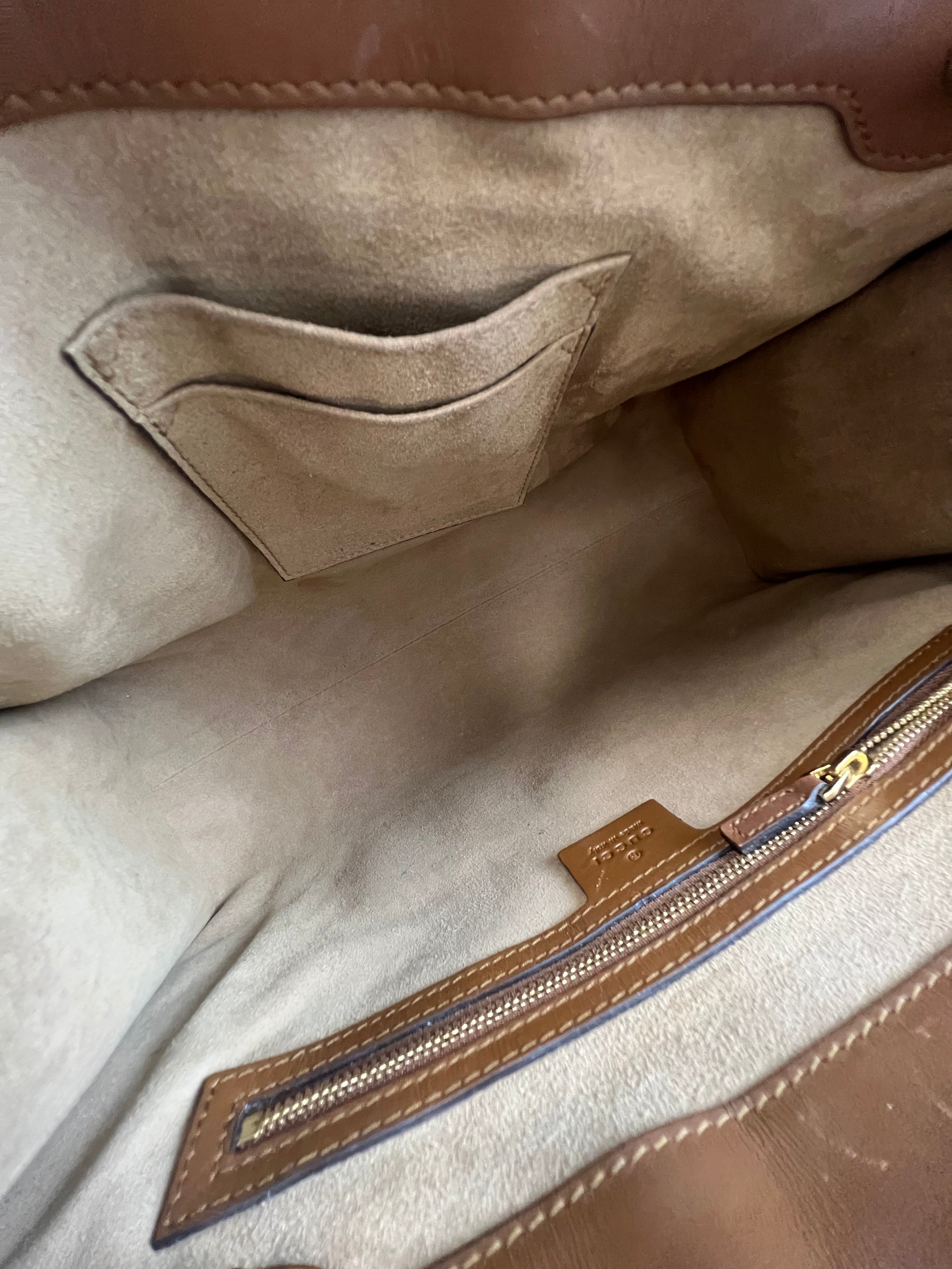 Gucci GG Supreme Large Padlock Tote Bag