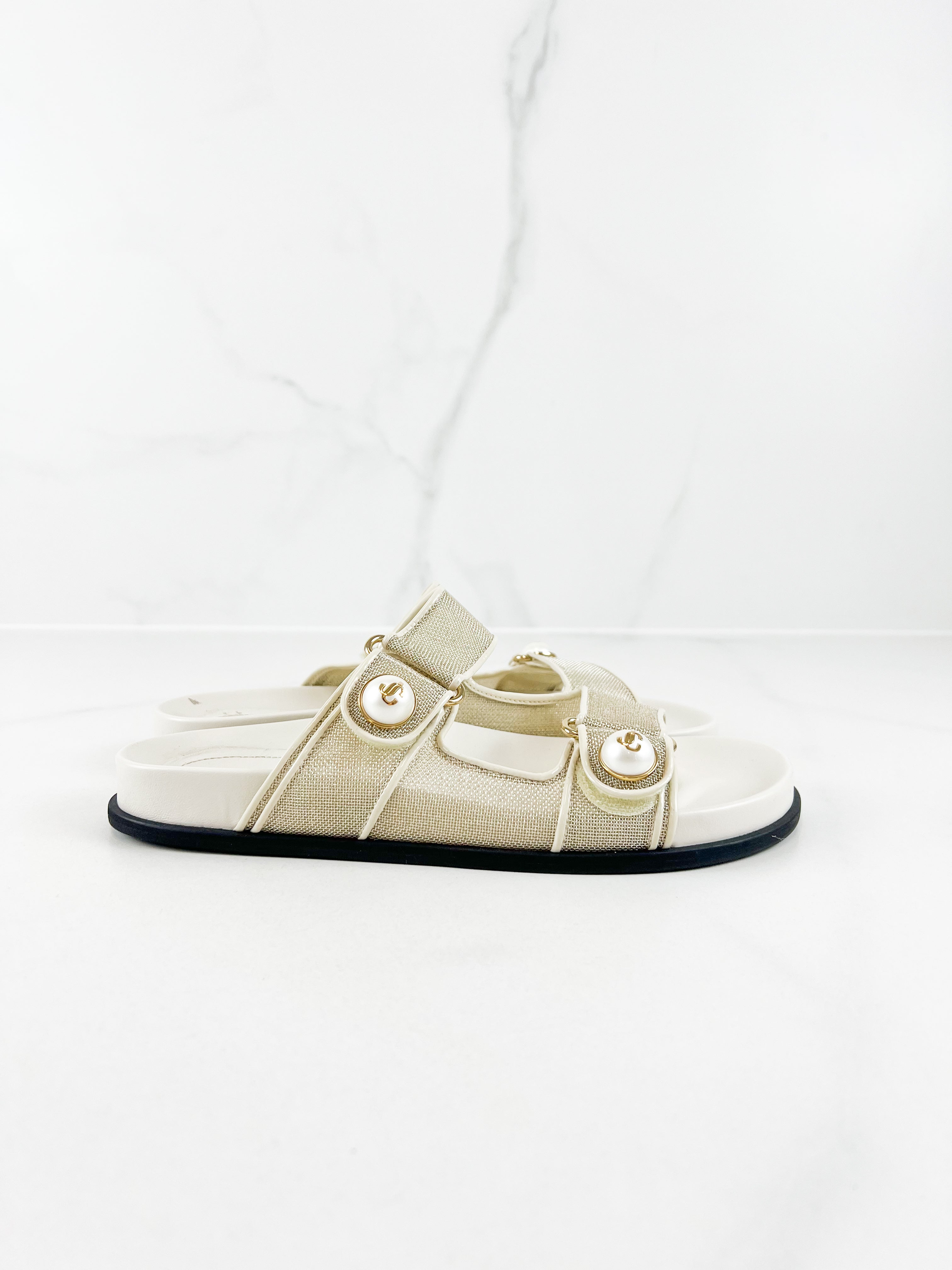Jimmy Choo Fayence Sandal Size 38