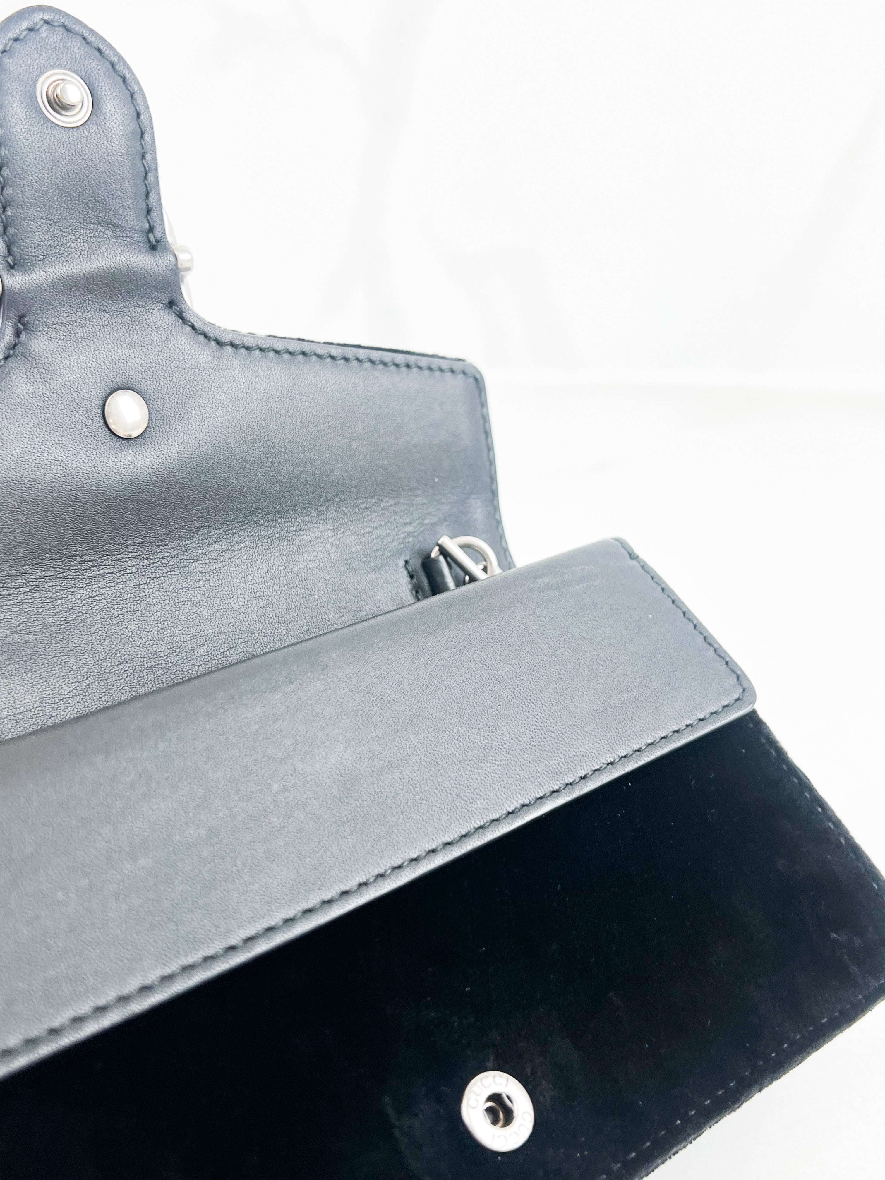 Gucci Super Mini Velvet Dionysus