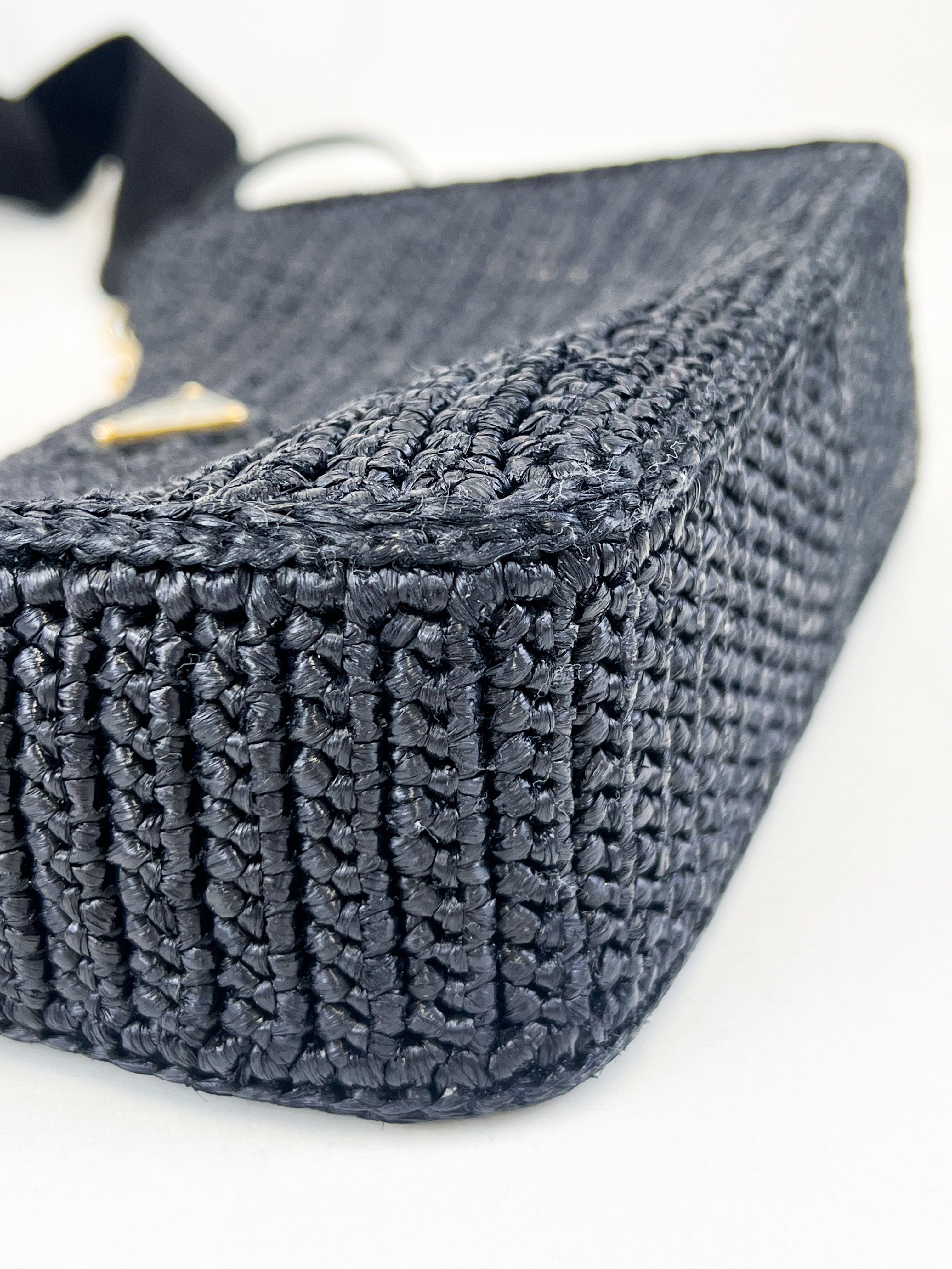 Prada Crochet Re-Edition 2005 in Black