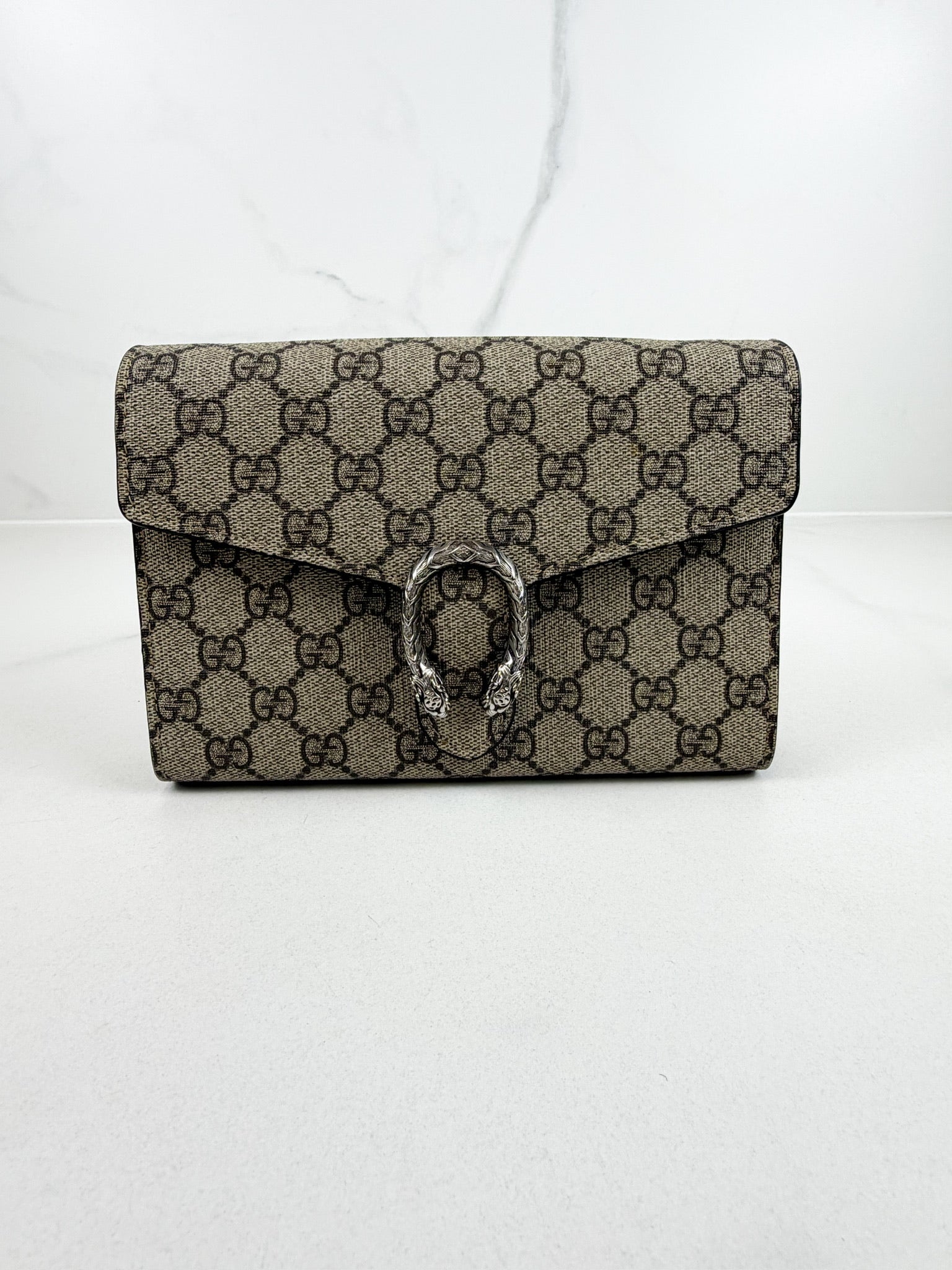 Gucci Small Dionysus GG Supreme Shoulder Bag