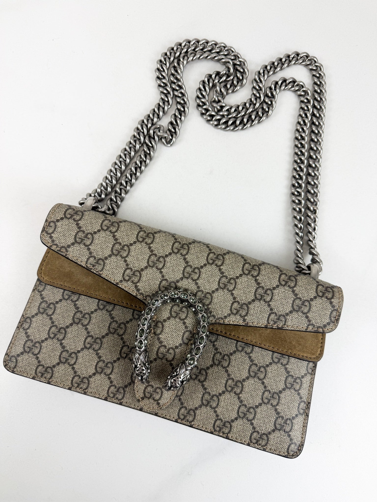 Gucci Small Dionysus GG Supreme Shoulder Bag
