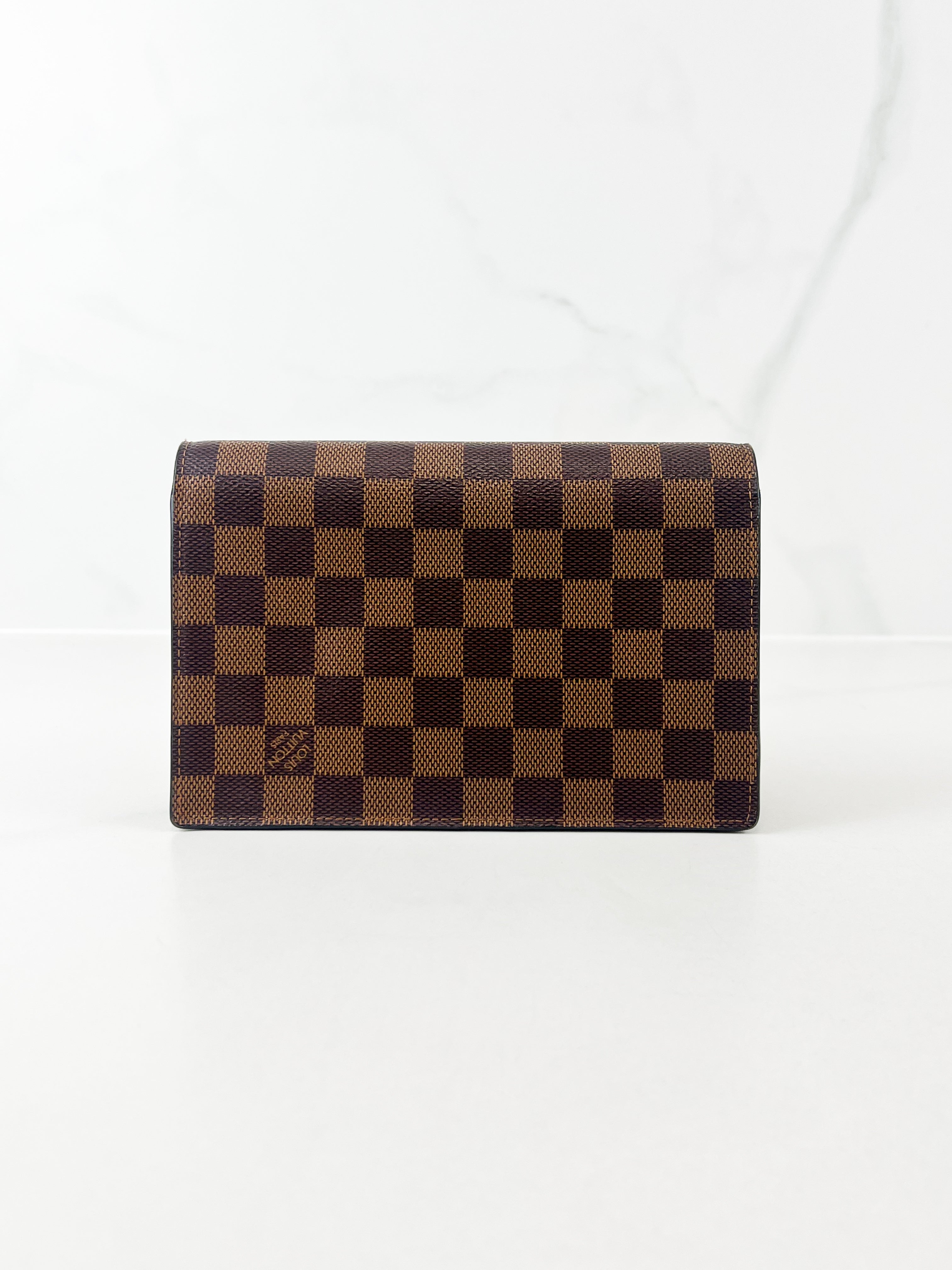Louis Vuitton Damier Ebene Canvas Vavin WOC