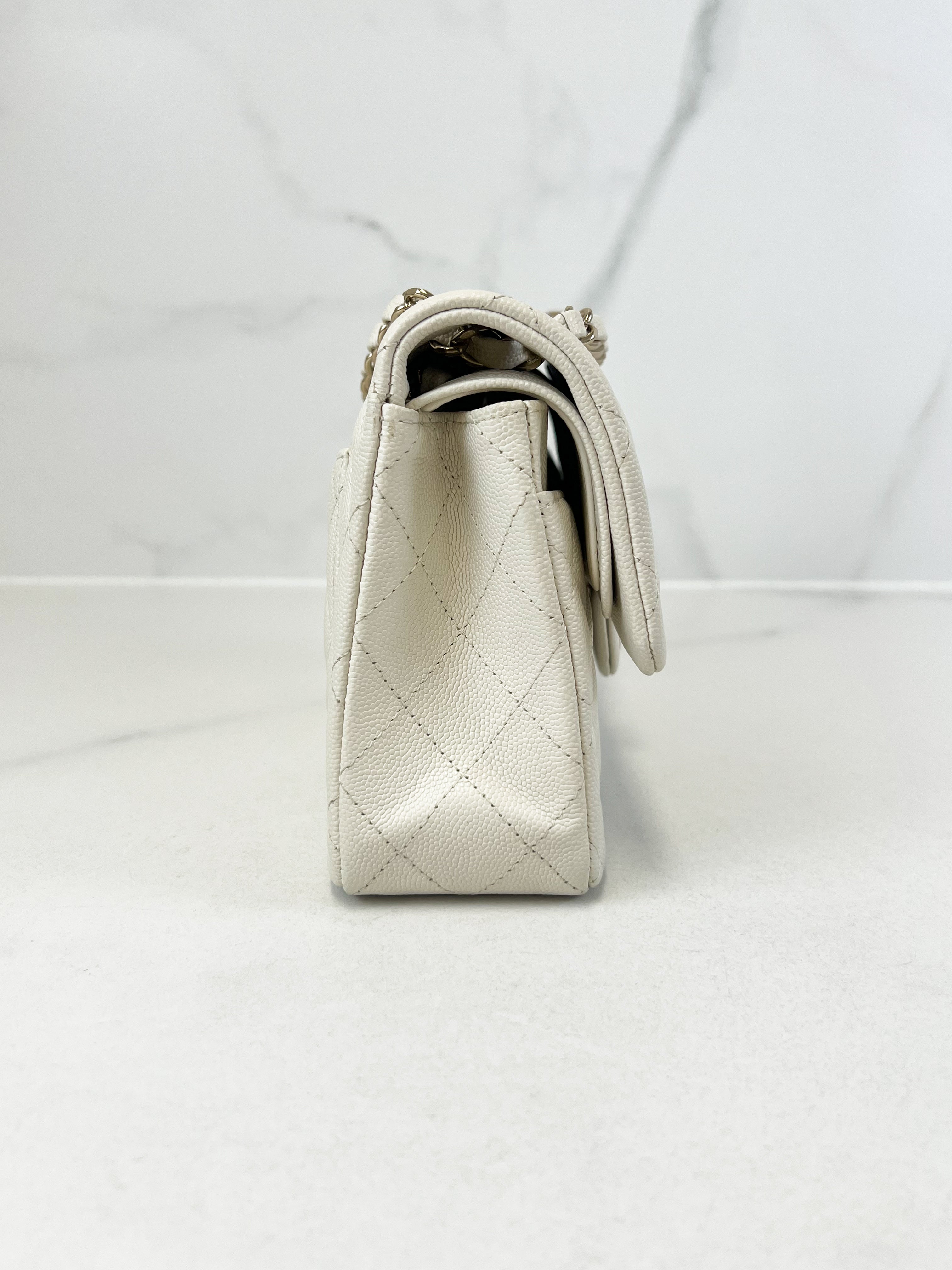 Chanel Small Classic Double Flap Caviar Shoulder Bag