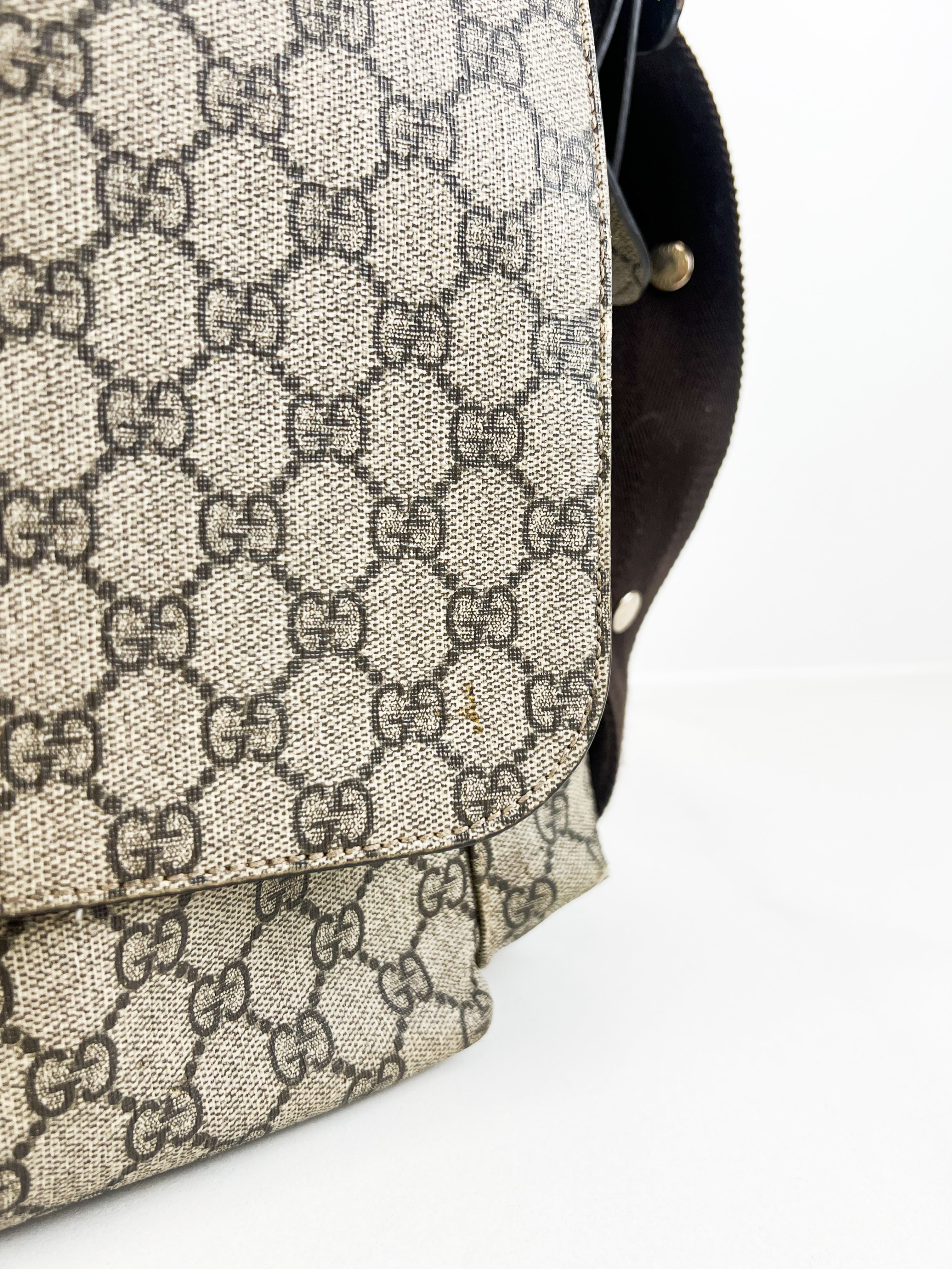 Gucci Supreme Baby Changing Bag