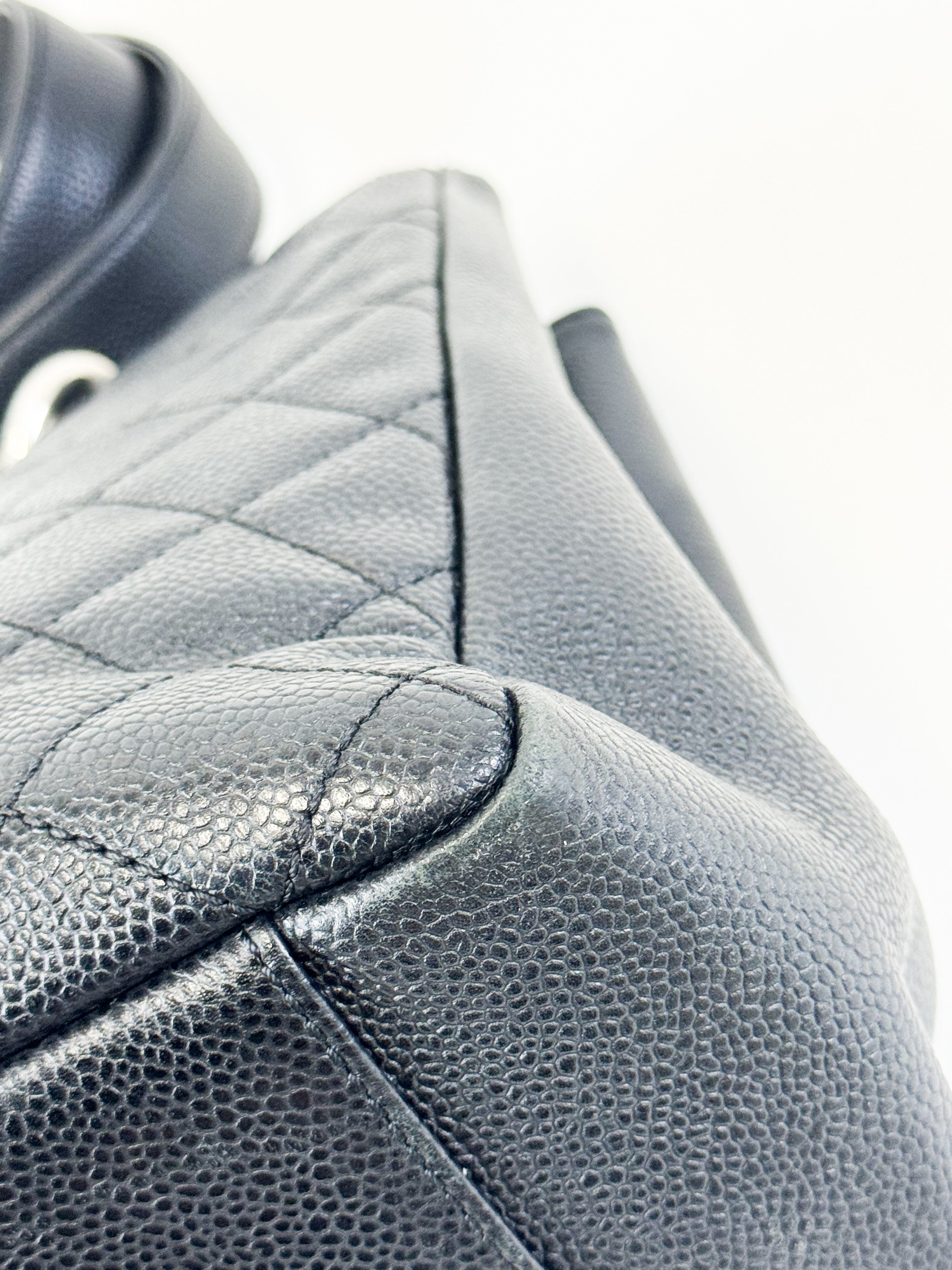 Chanel CC Black Caviar GST Tote