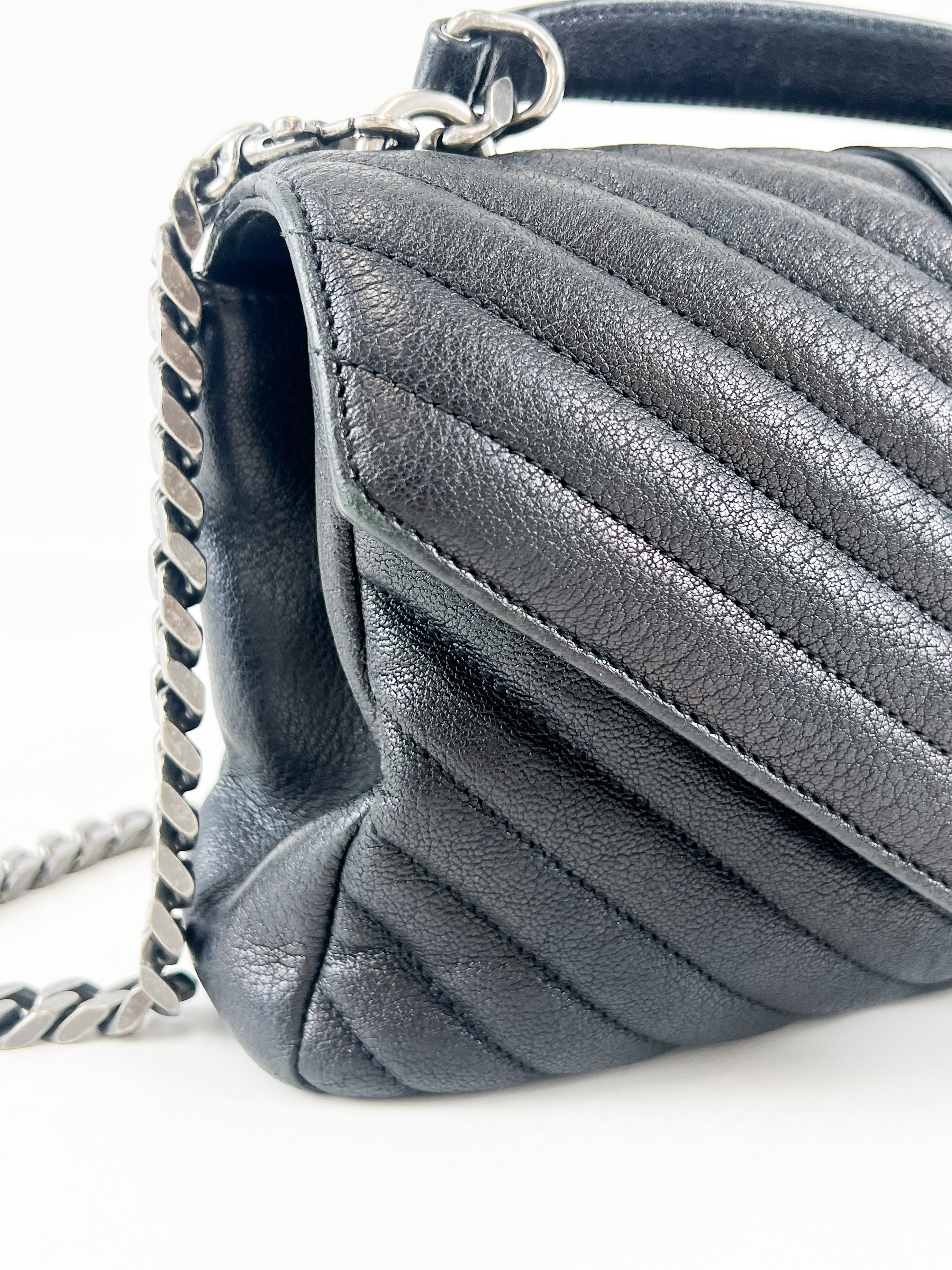 Saint Laurent Black College Bag