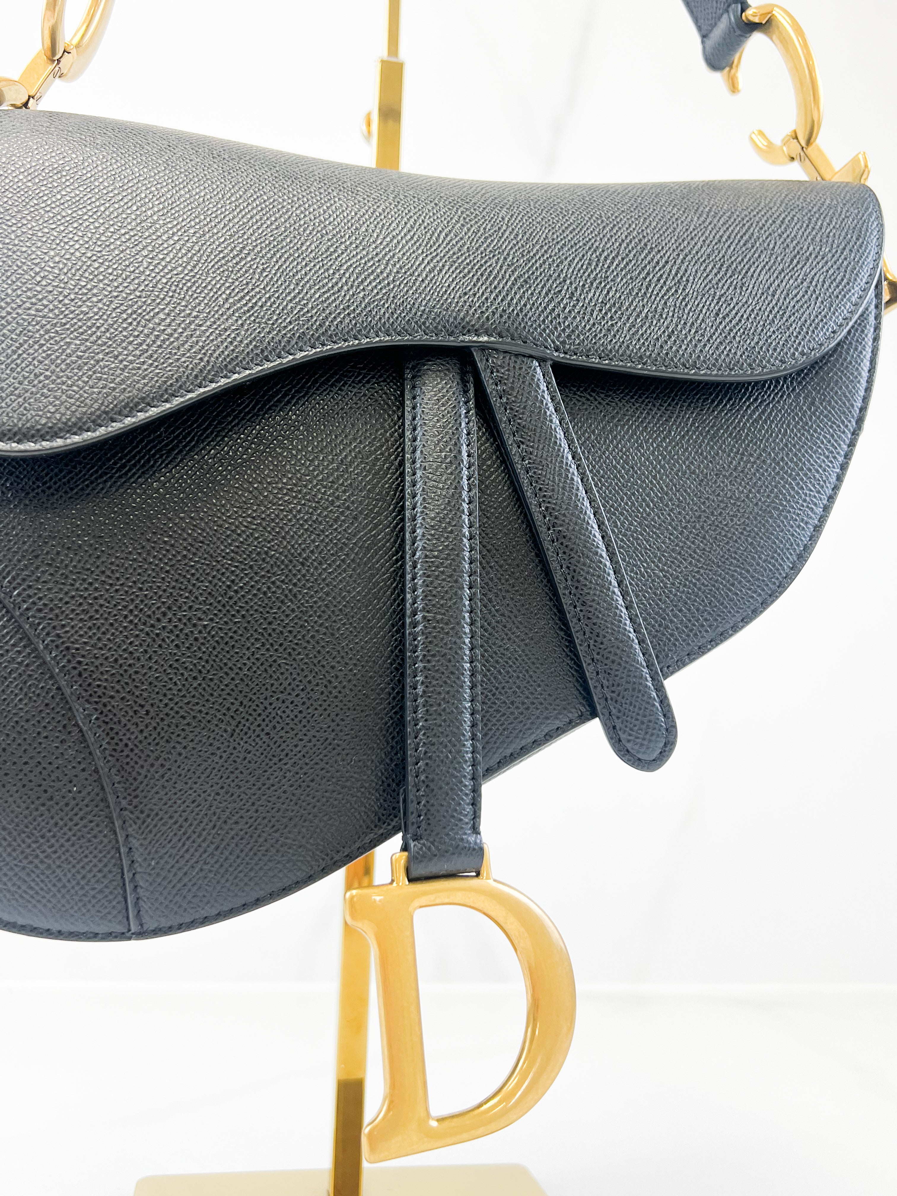 Christian Dior Medium Saddle Bag with Strap
