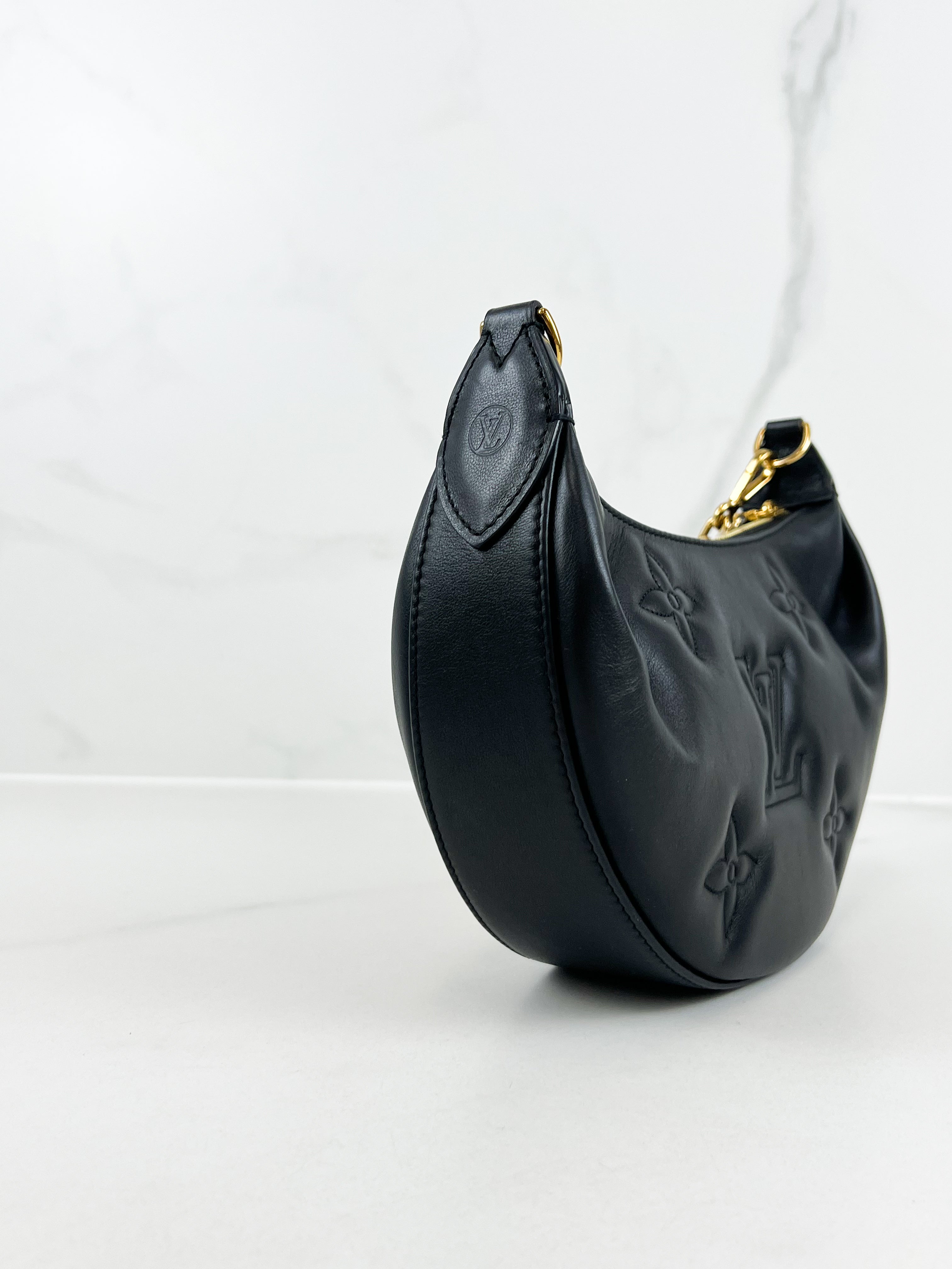 Louis Vuitton Calfskin Bubblegram Over The Moon Bag