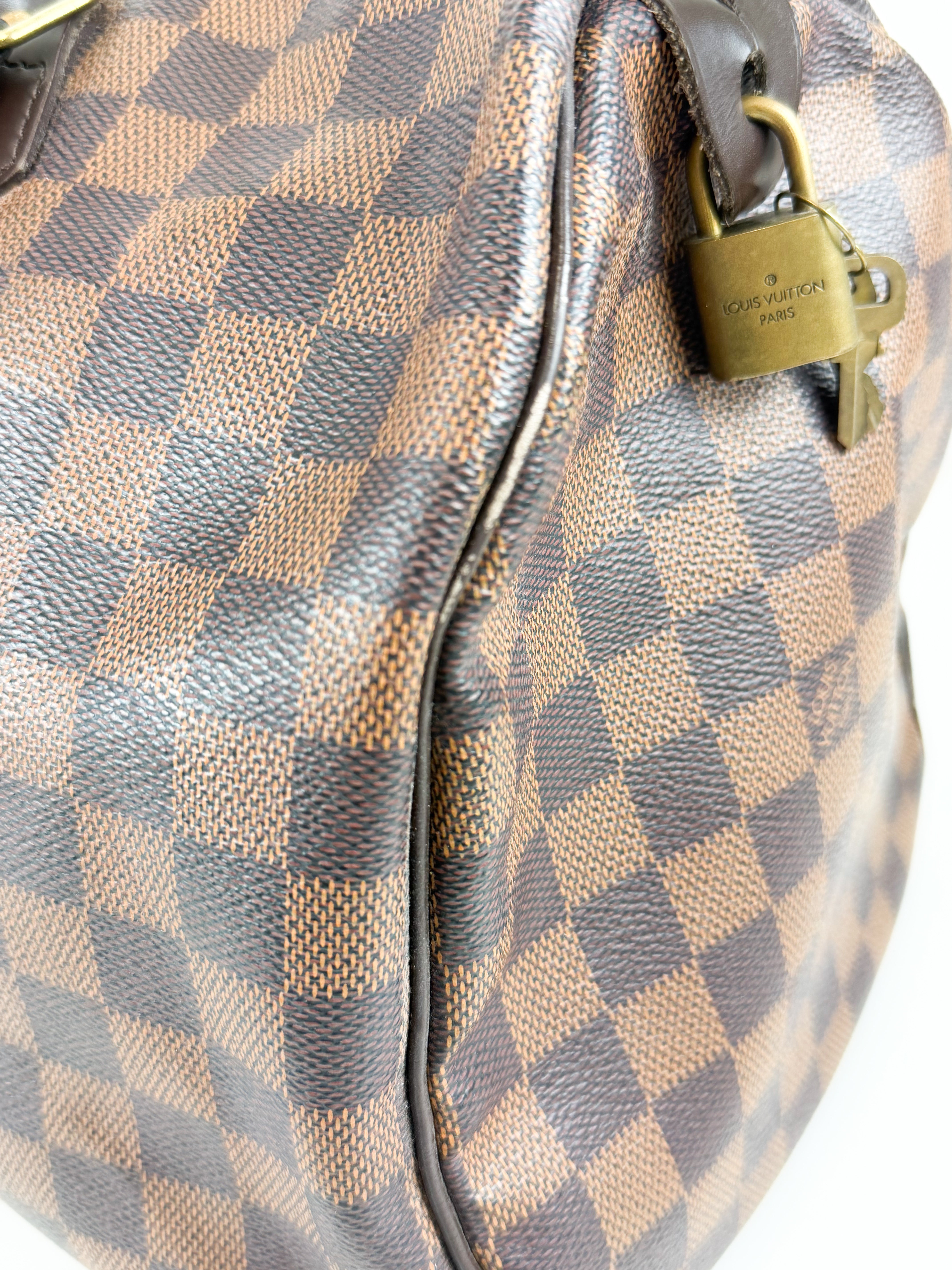 Louis Vuitton Speedy 30 Damier Ebene Canvas