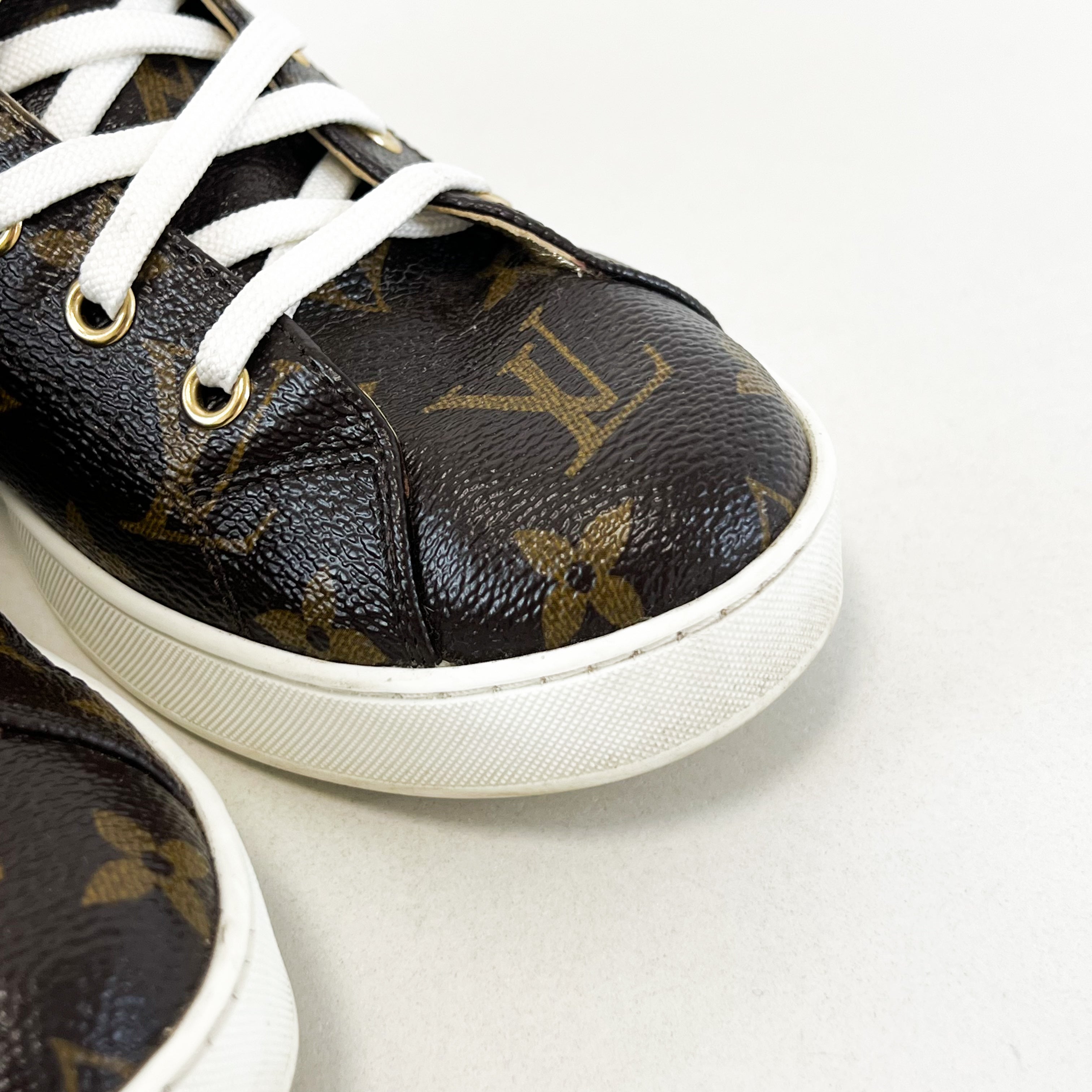 Louis Vuitton Monogram Stellar High Top Sneaker Size 36