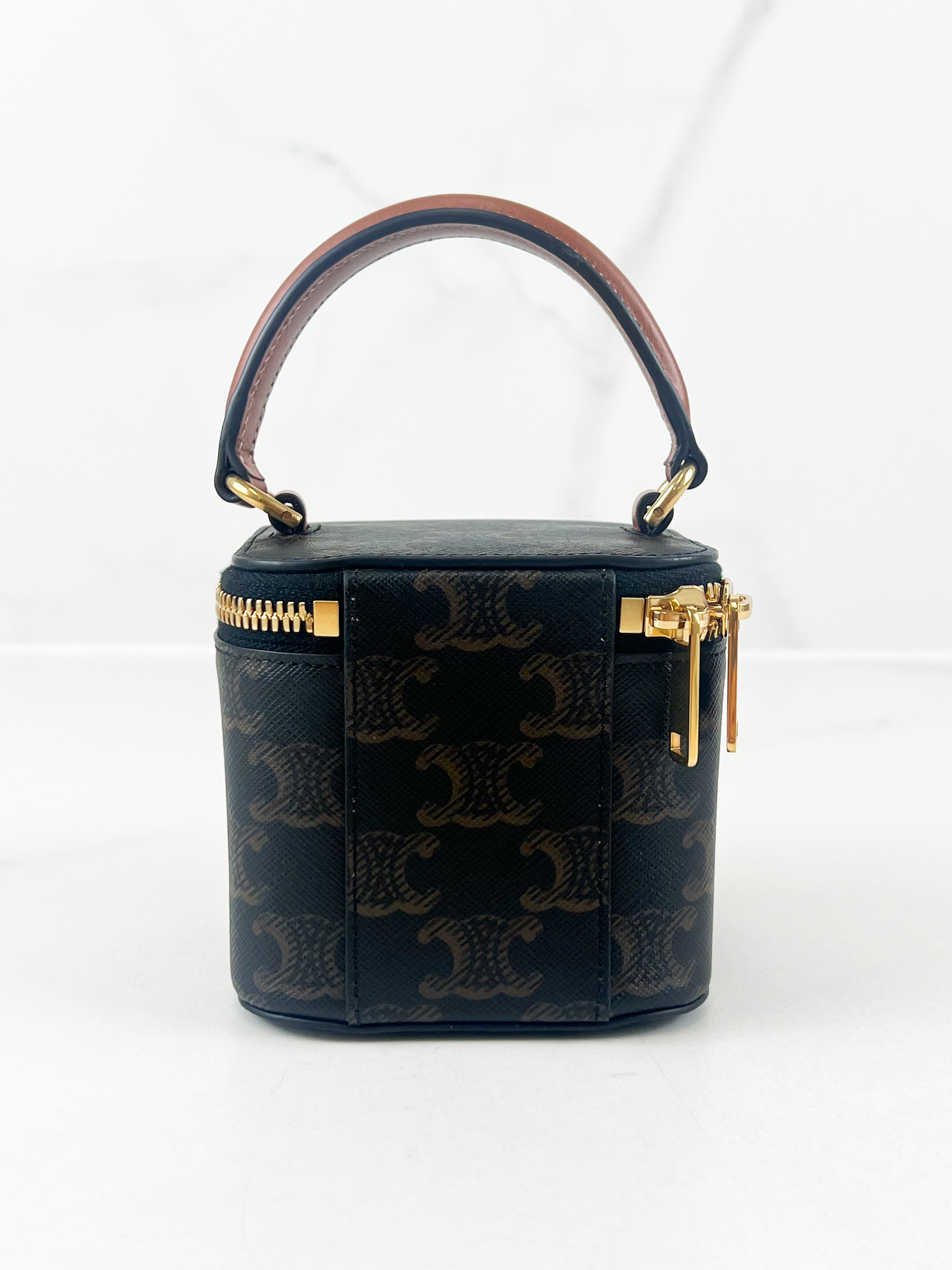 Celine Triomphe Mini Vanity Bag