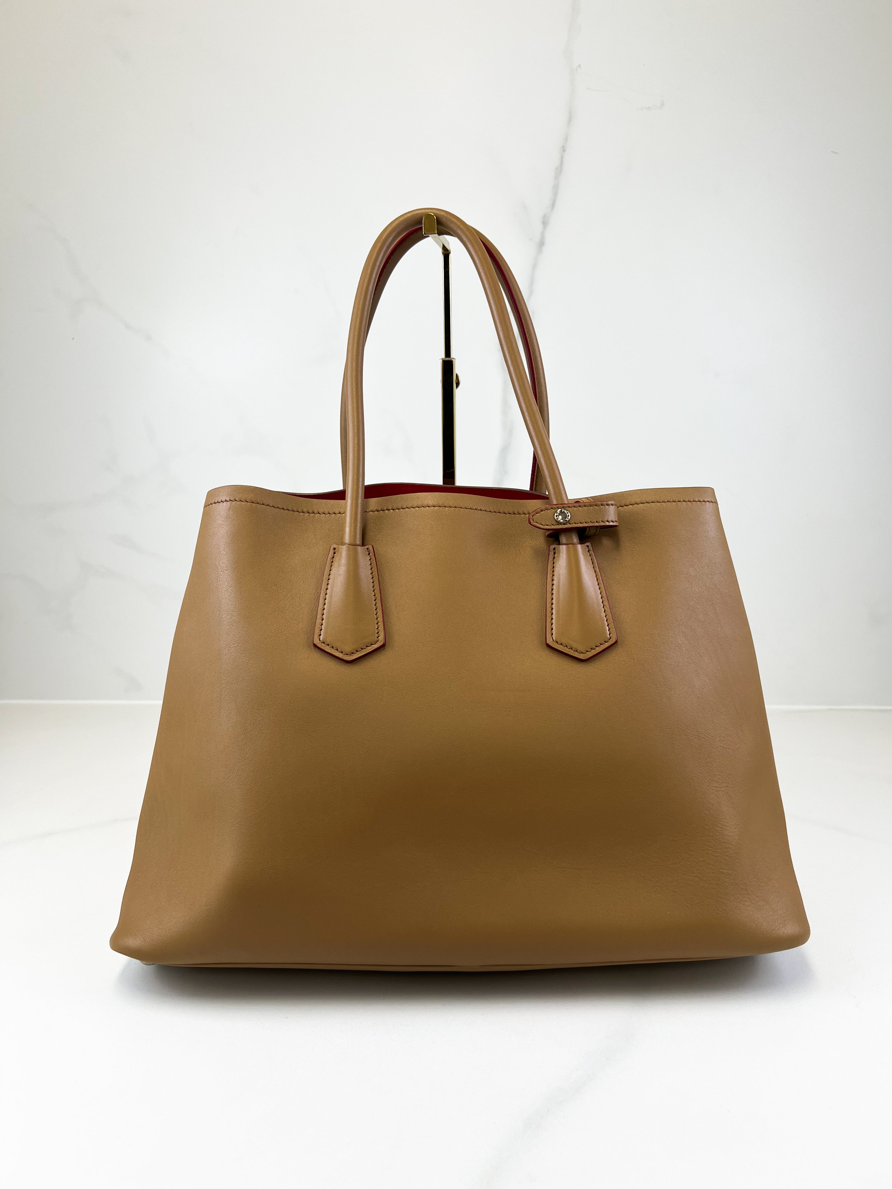 Prada Medium Double Saffiano Leather Bag