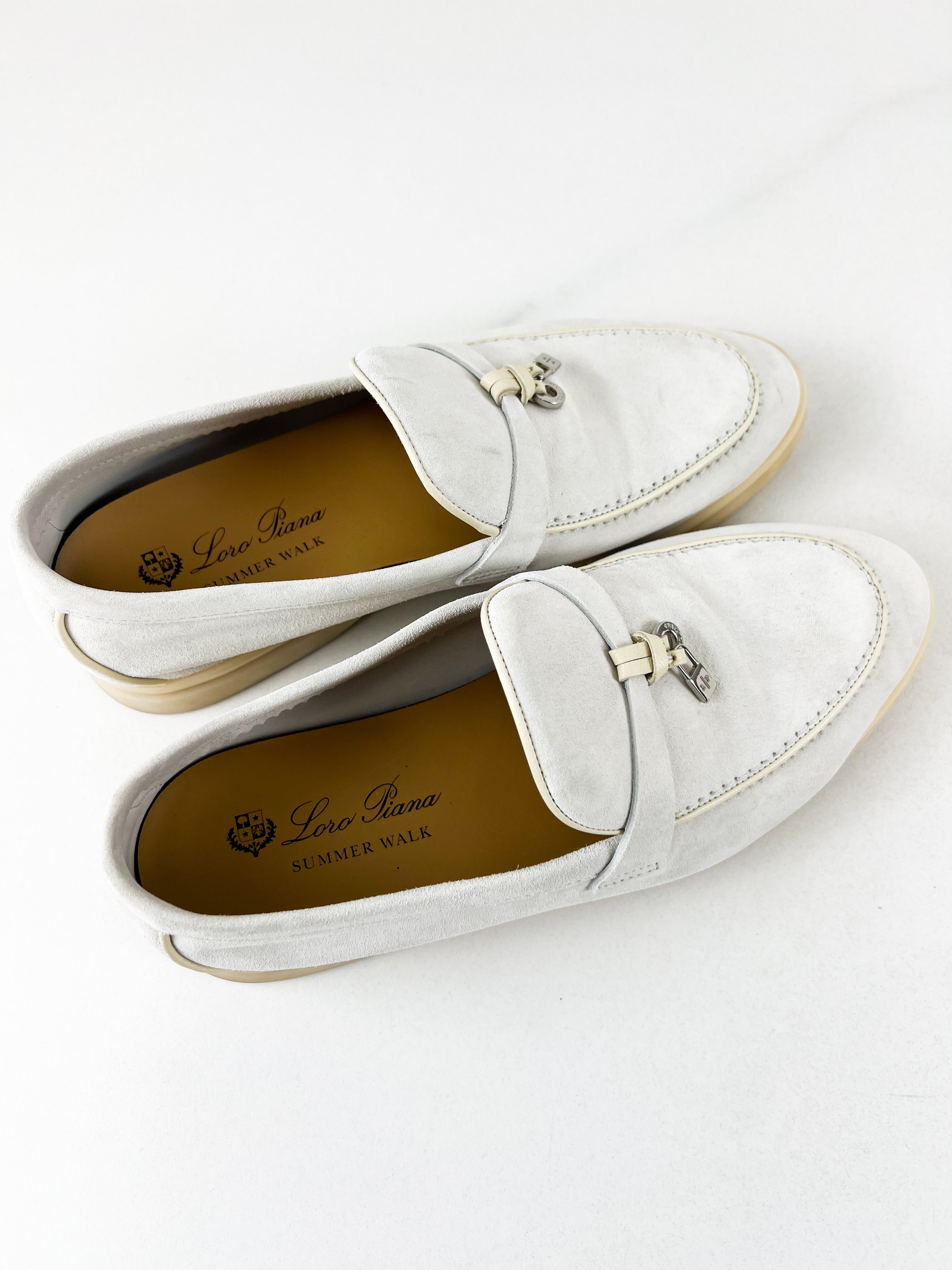 Loro Piana Summer Charms Walk 37 Ice Grey