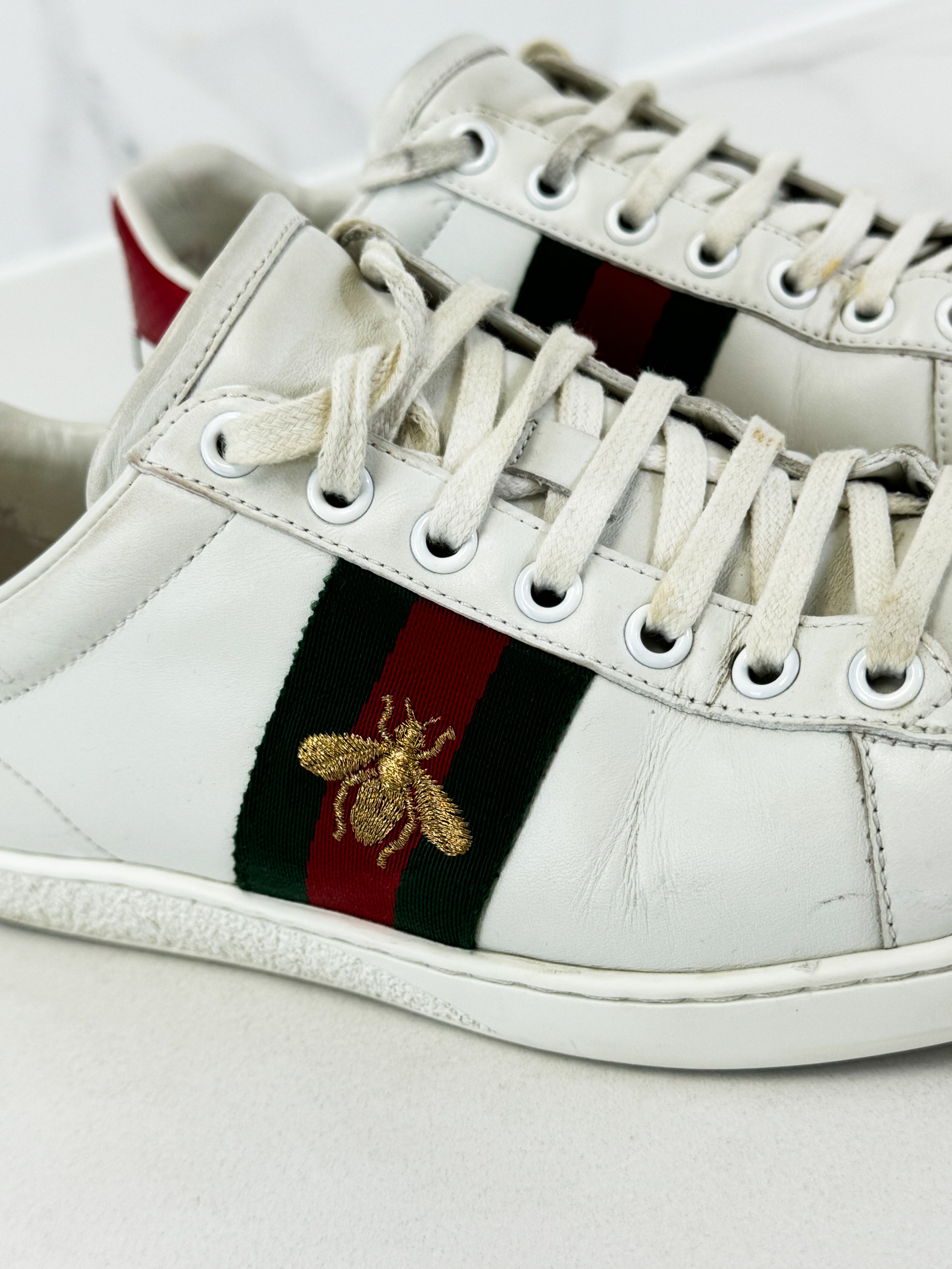 Gucci Ace Bee Sneaker Size 36.5
