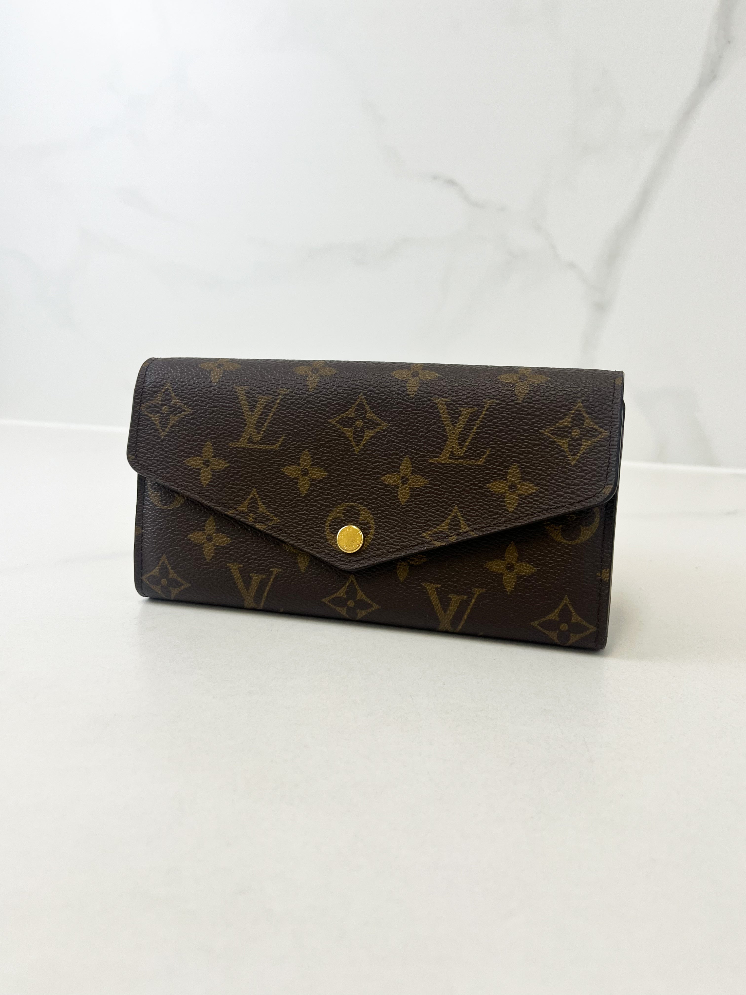 Louis Vuitton Sarah Wallet Monogram Canvas