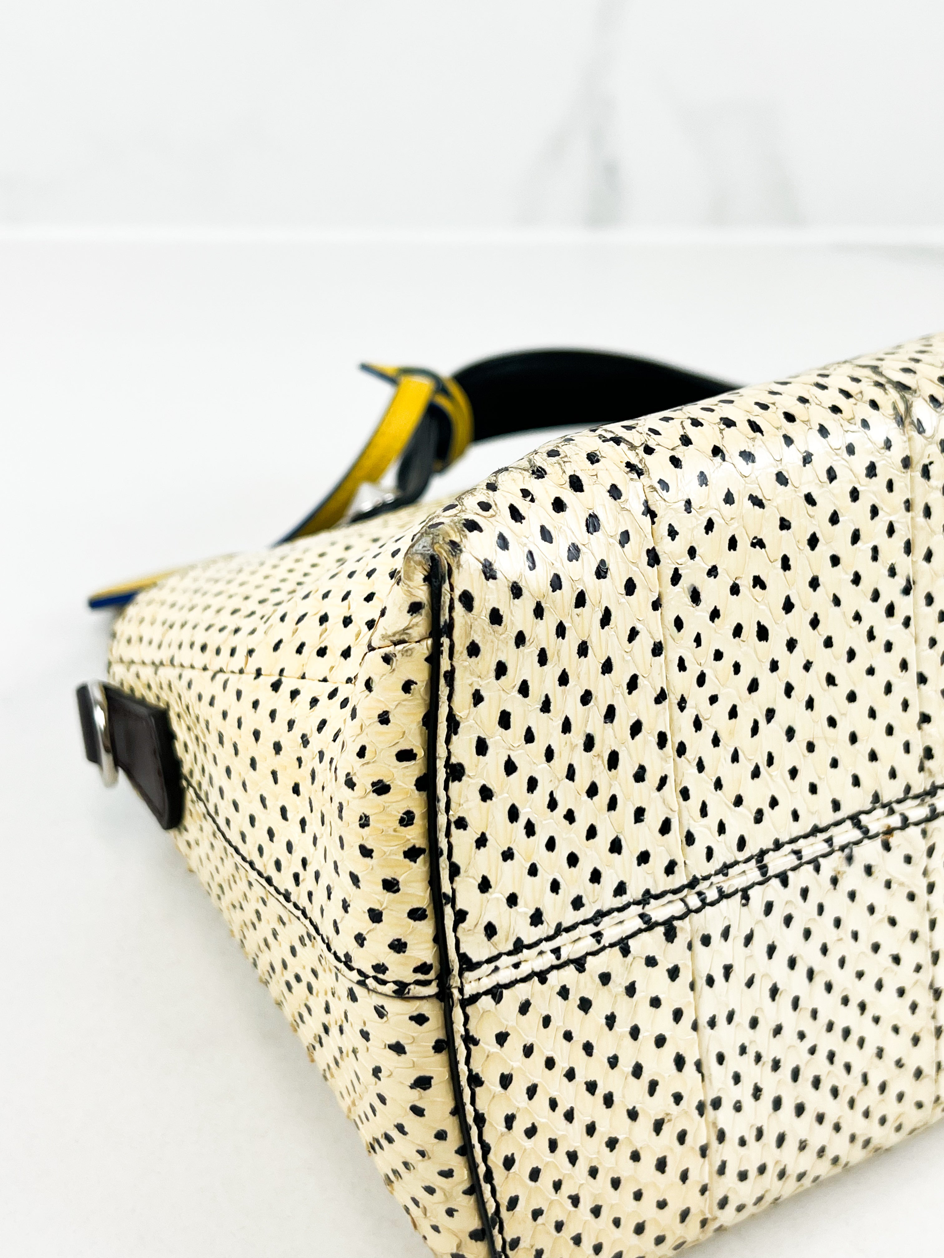 Fendi By The Way in Fendi Wallet in Exotic Watersnake (Elaphe) Medium