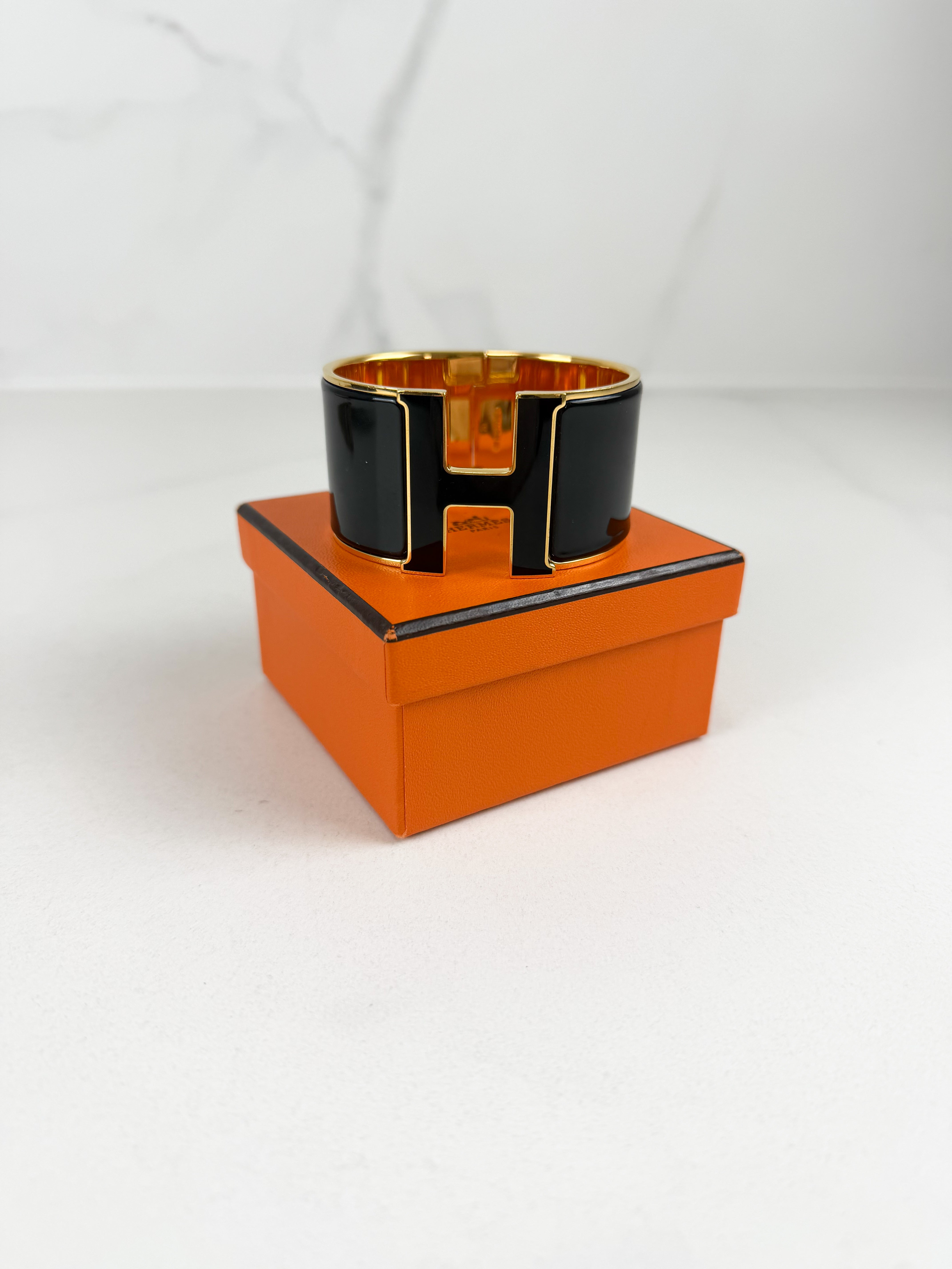 Hermes Extra Wide Clic Clac H Bracelet