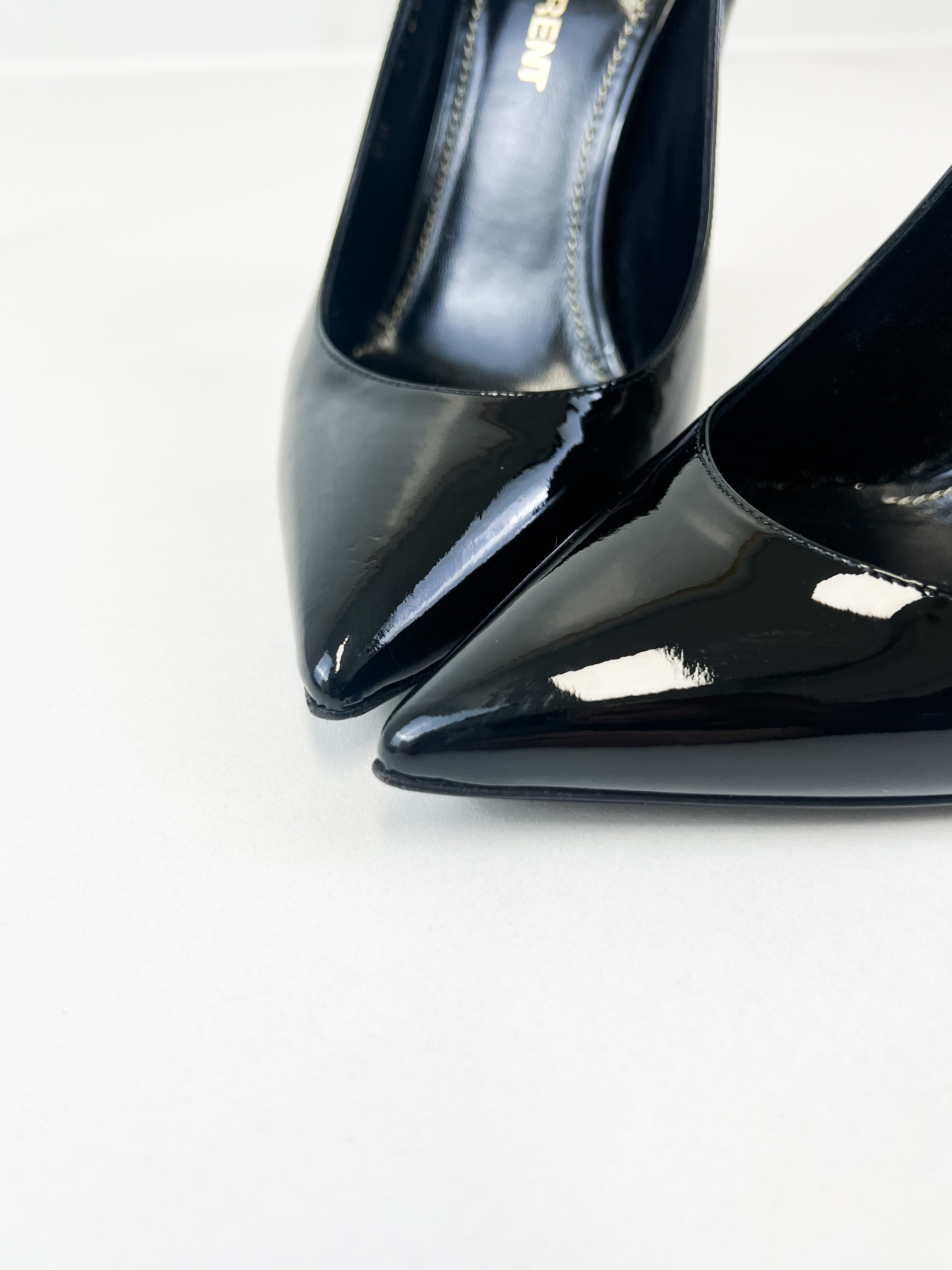 Saint Laurent Opyum Pump in Patent Leather Size 35