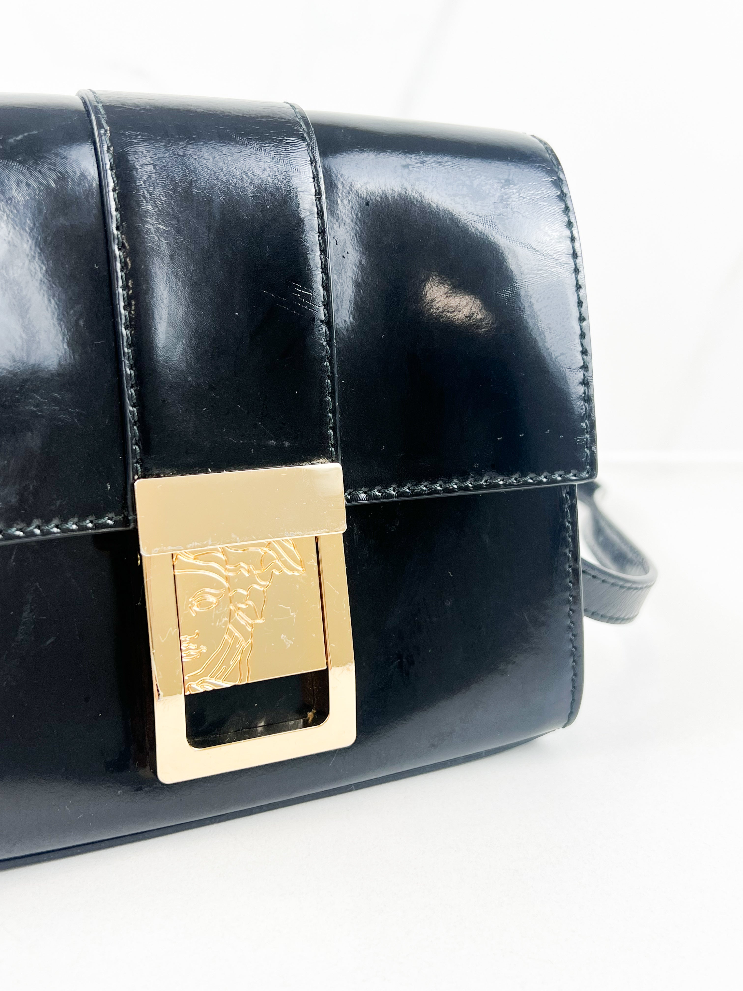 Versace Patent Leather Bag