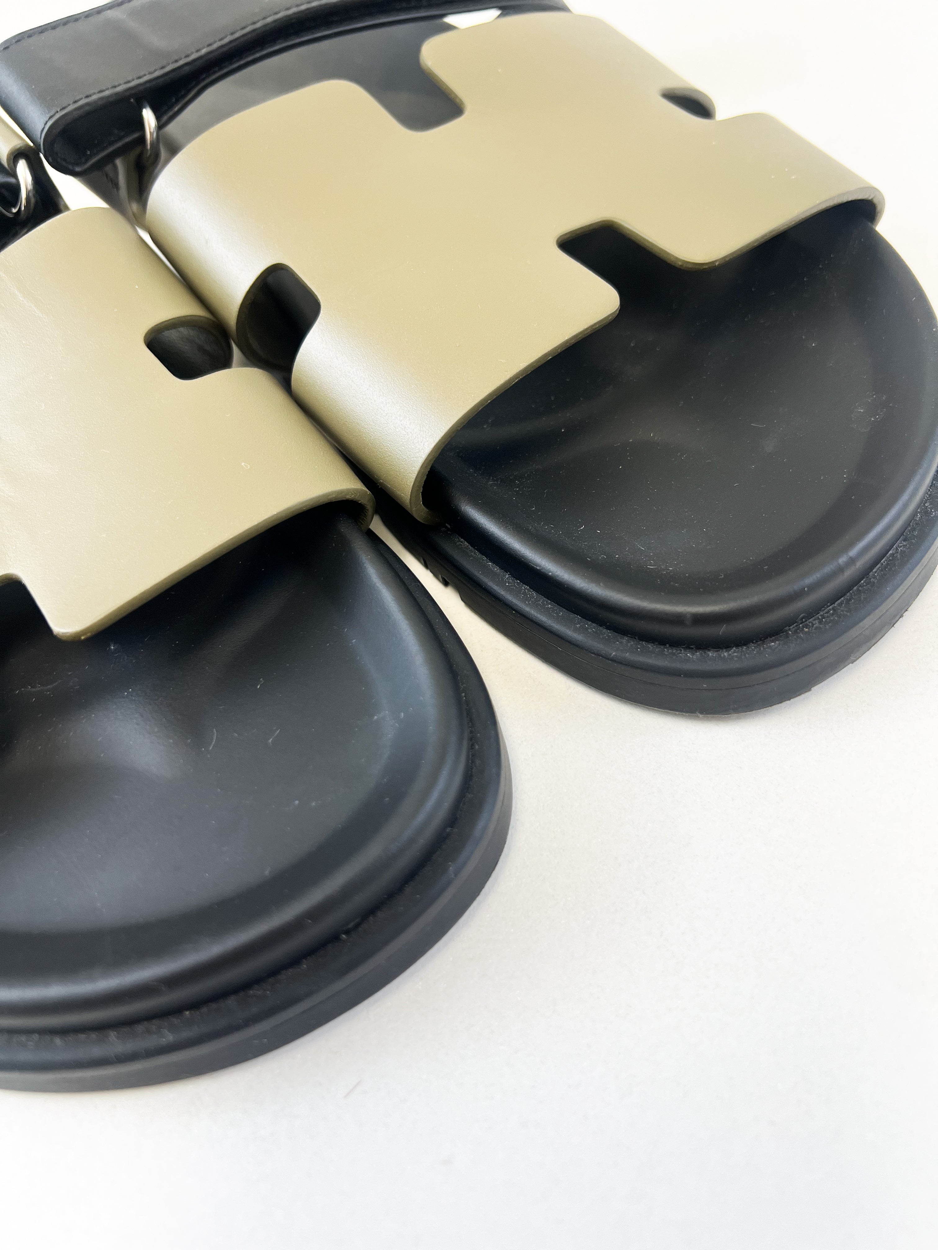 Hermes Chypre Sandals Size 41 Men's
