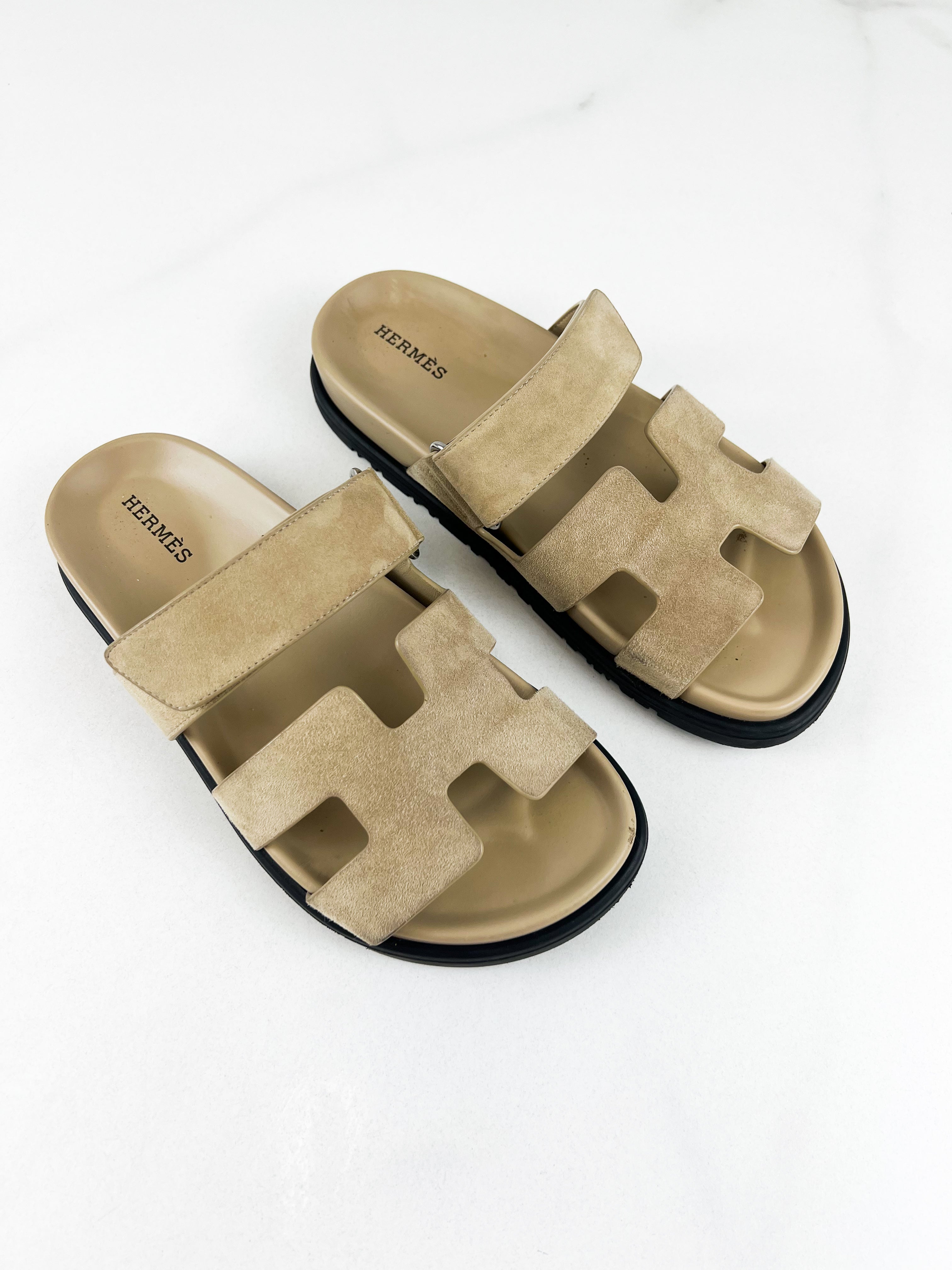 Hermes Chypre Sandals Size 36