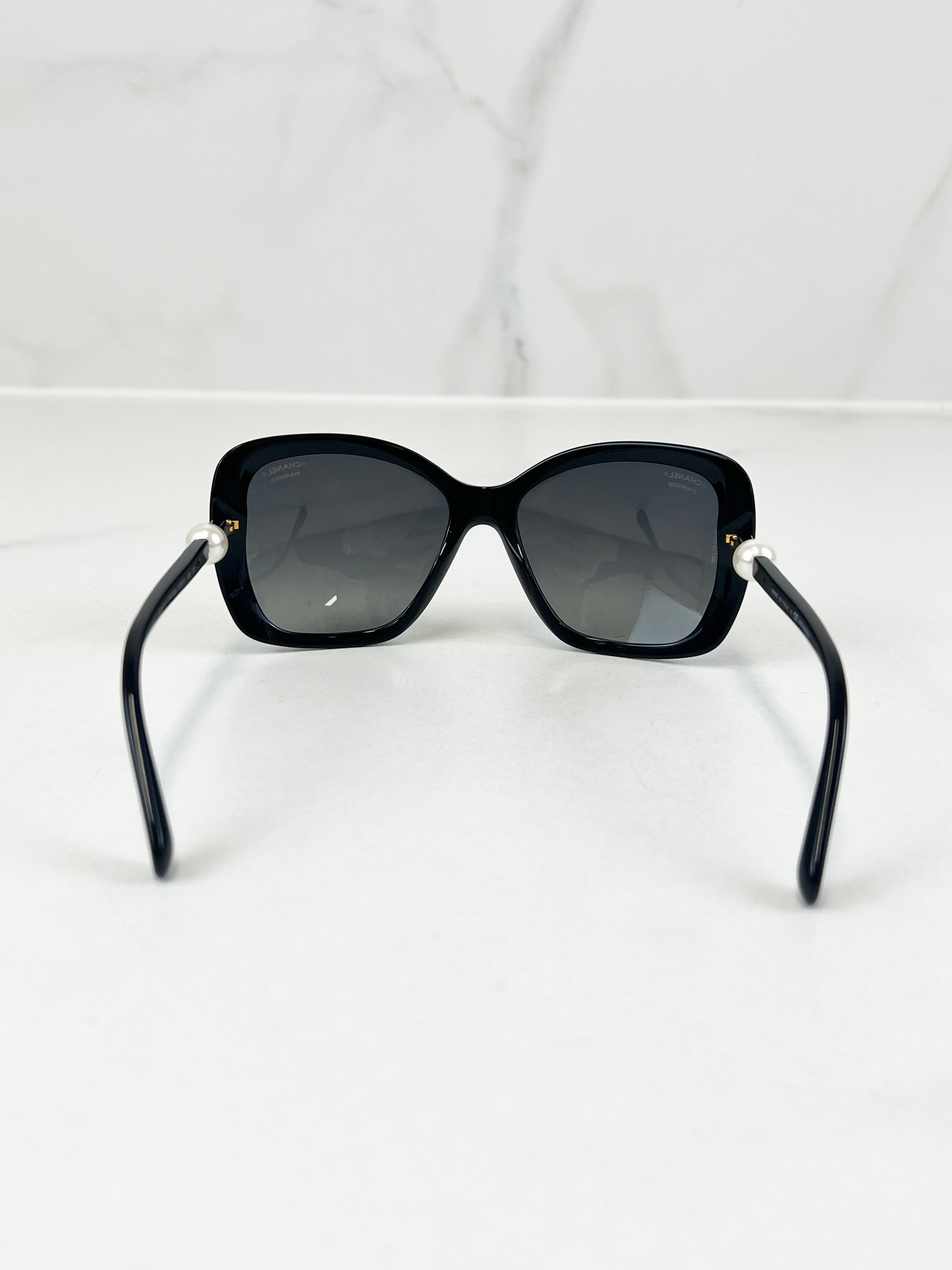 Chanel CC Pearl Sunglasses