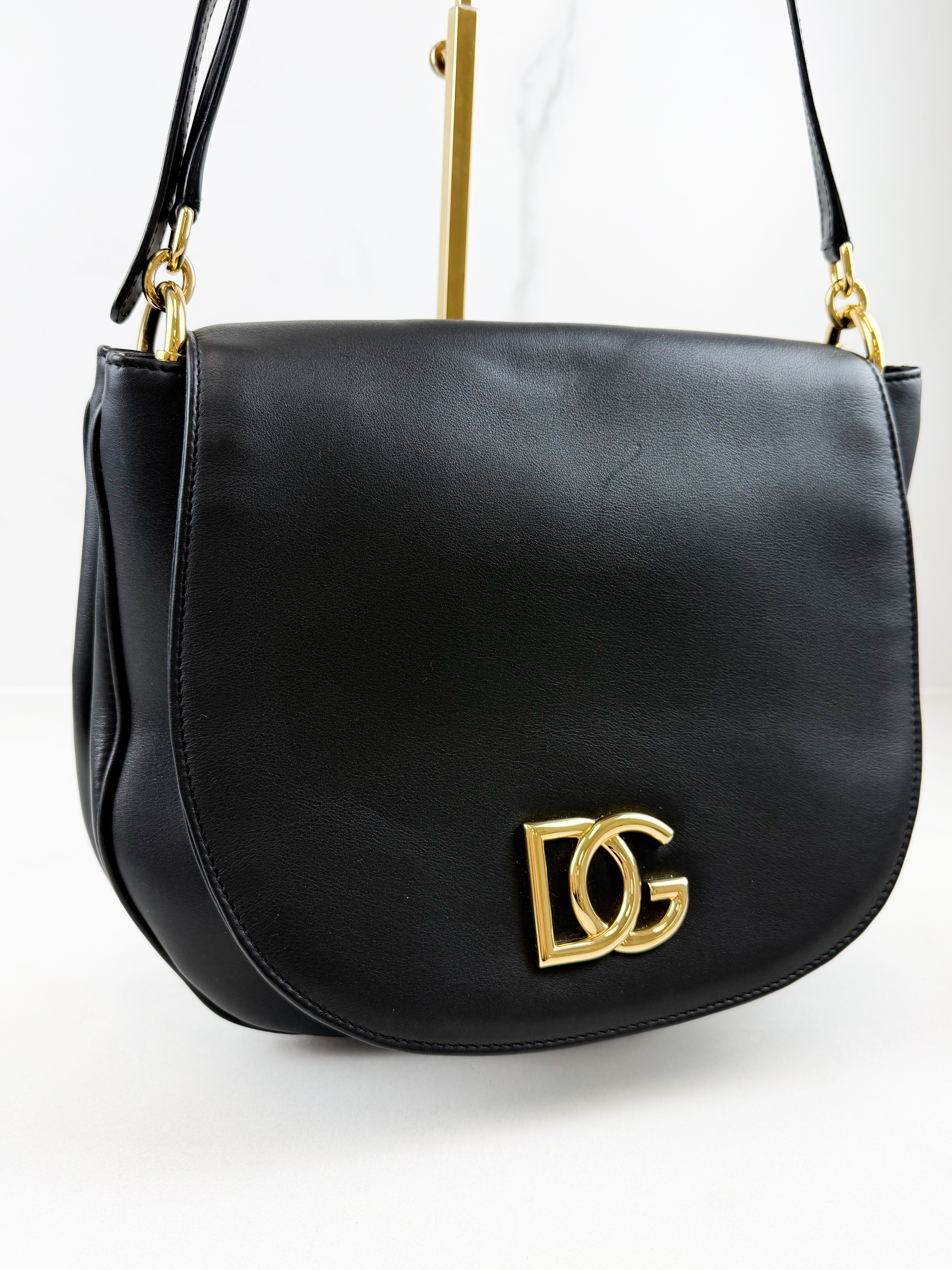 Dolce & Gabbana Millennials Leather Shoulder Bag