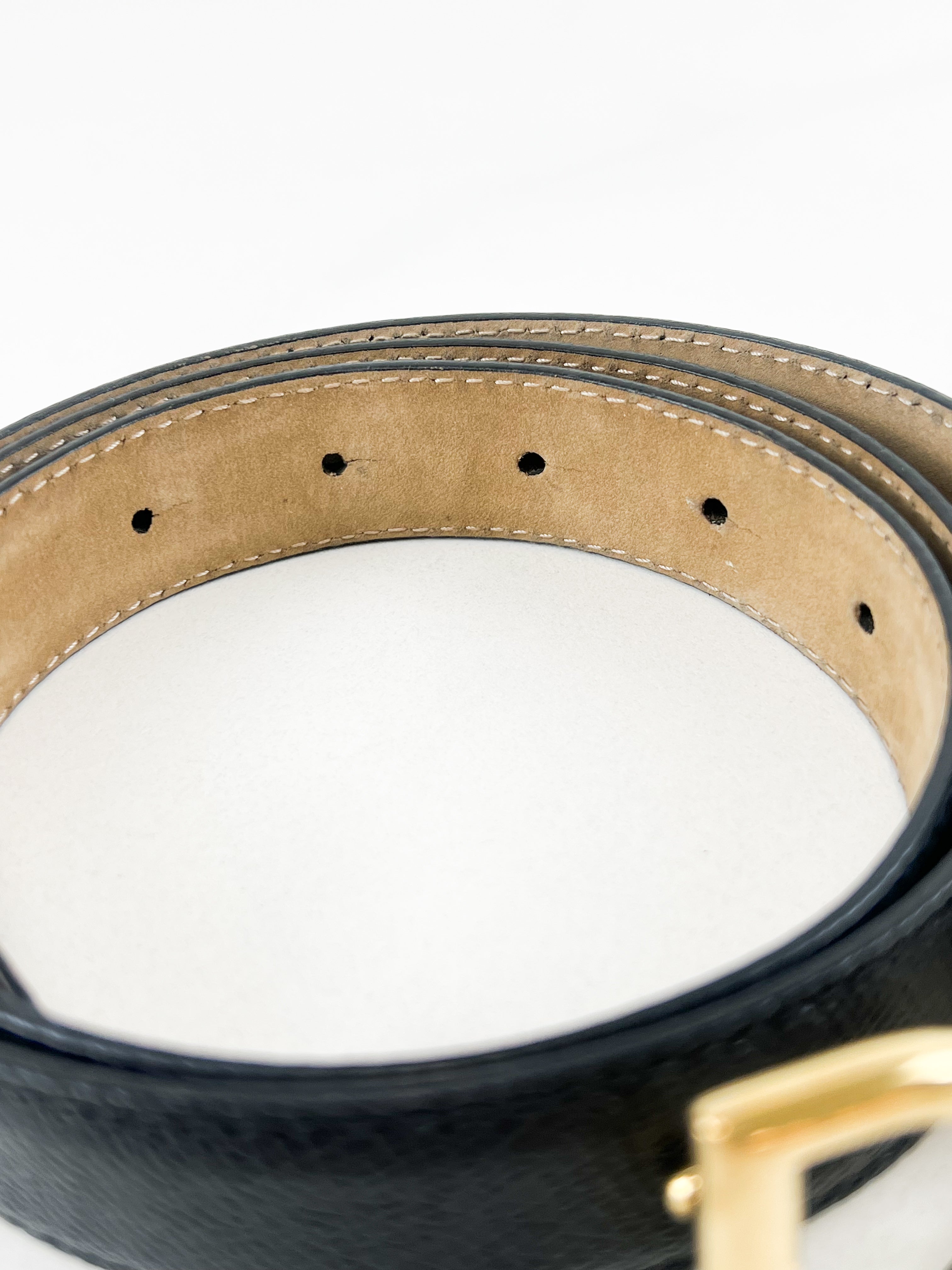 Dolce & Gabbana Leather Belt Size 85