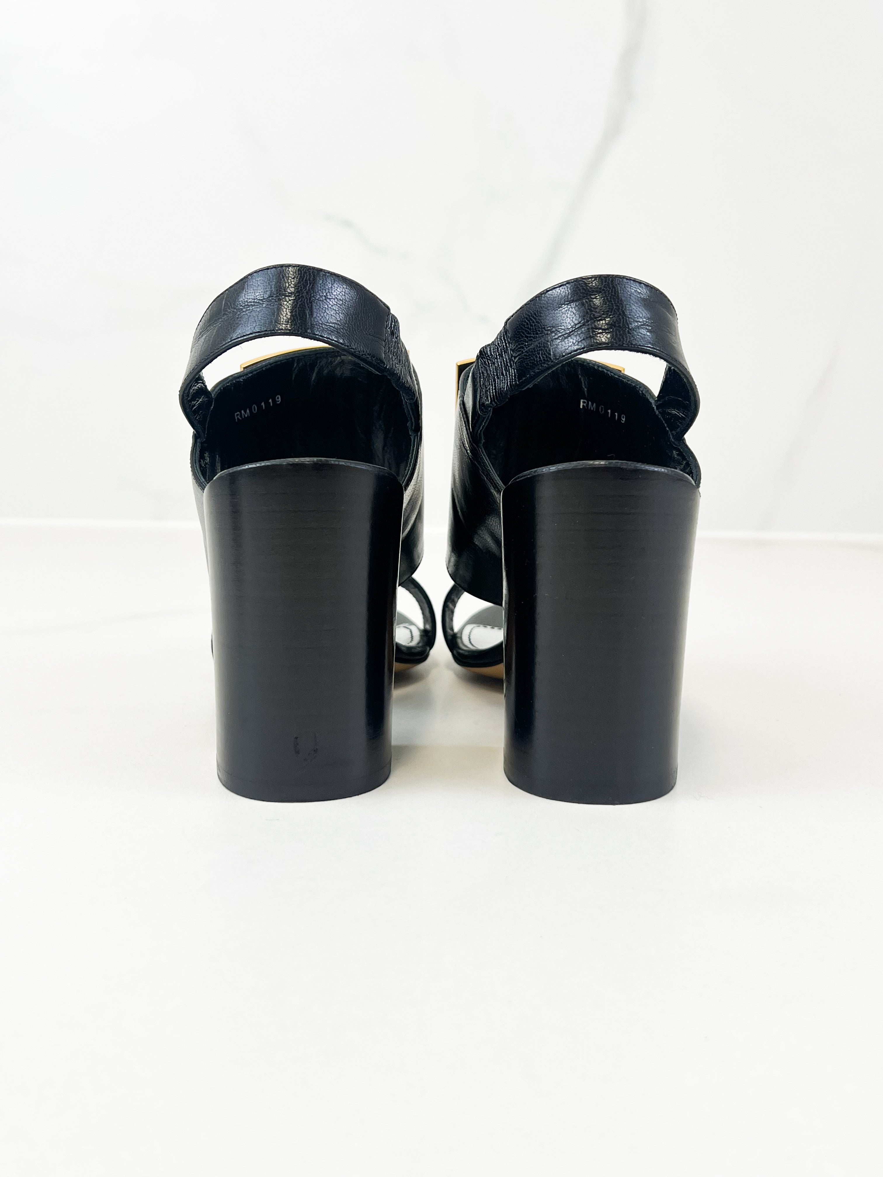 Givenchy Block Heels Size 36