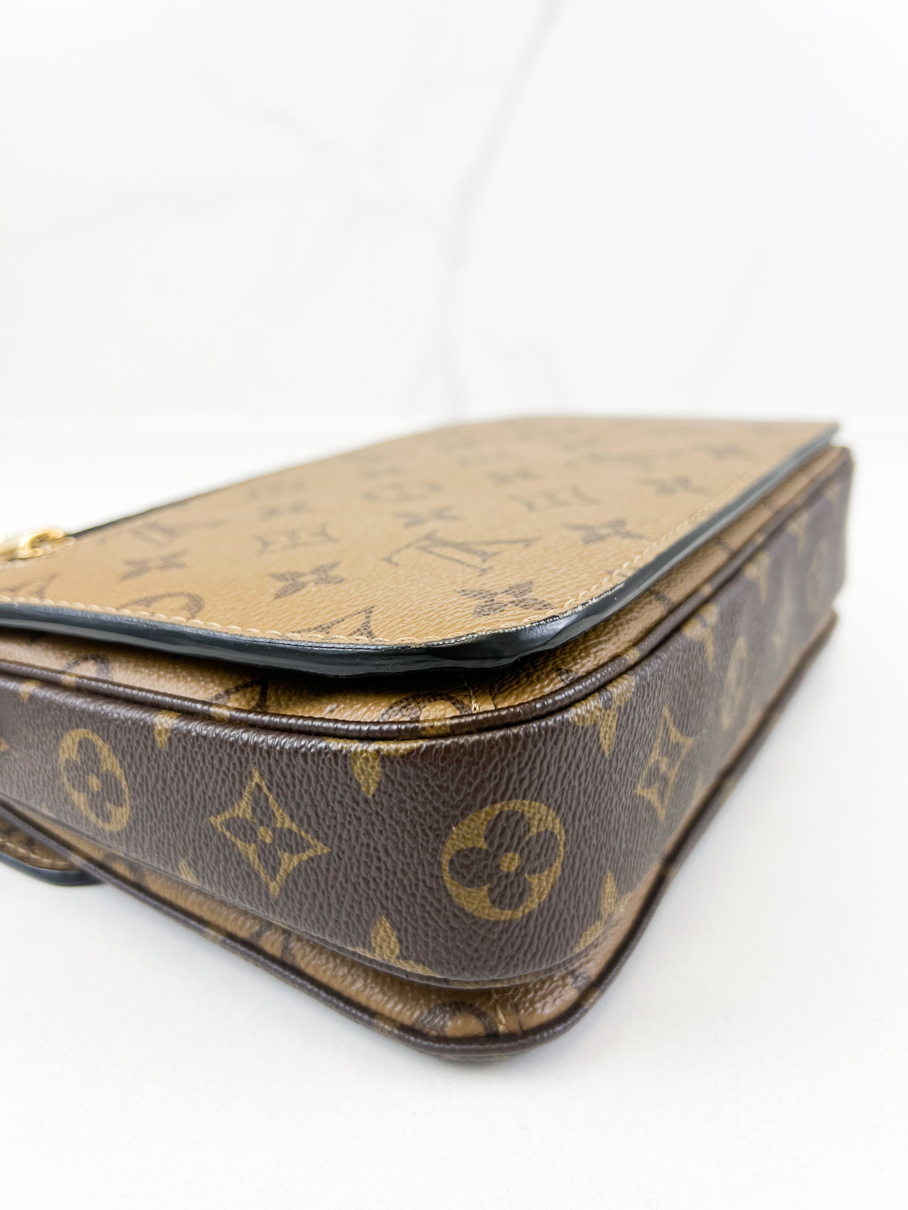 Louis Vuitton Monogram Reverse Pochette Metis