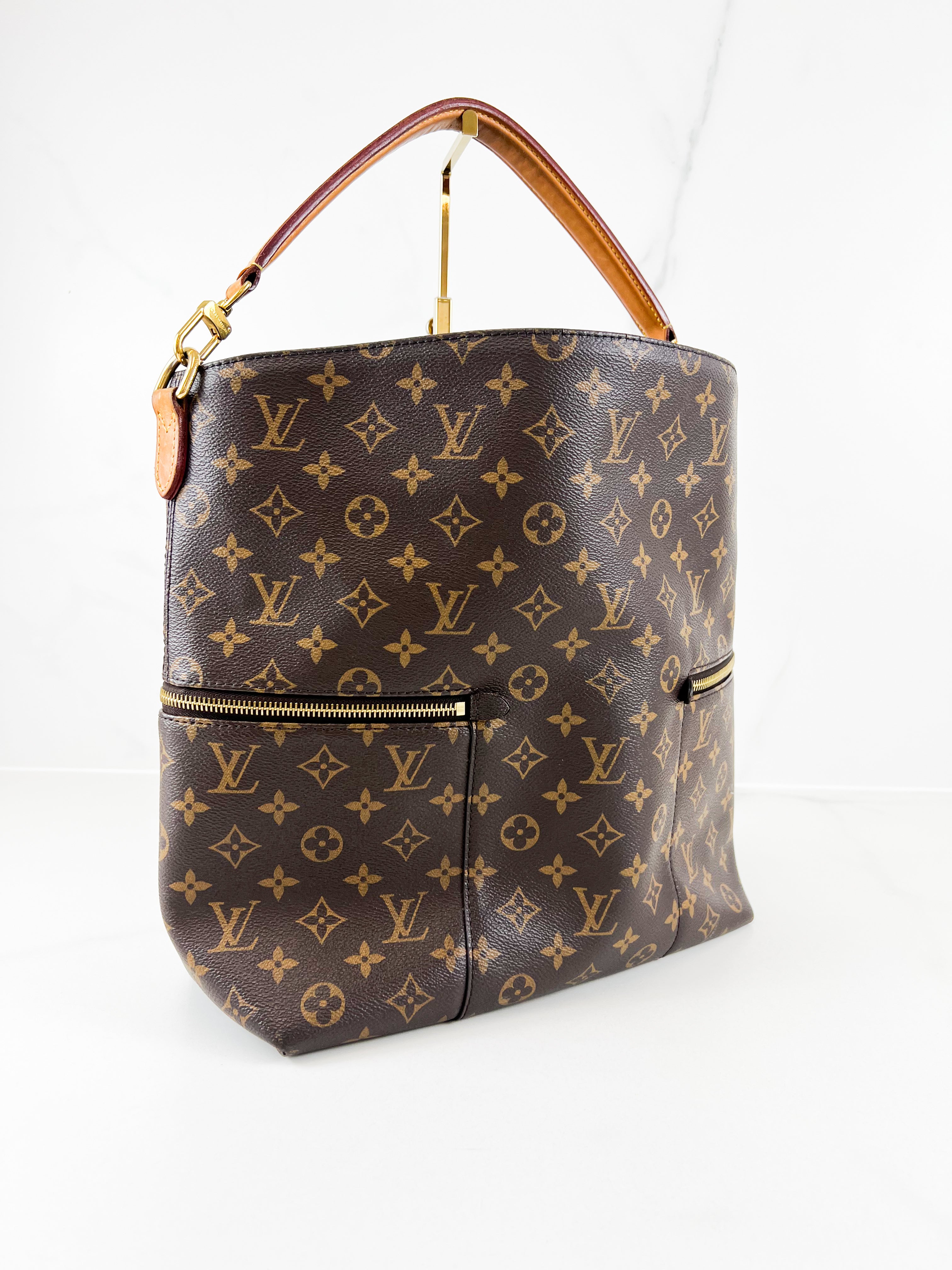 Louis Vuitton Melie Monogram Canvas Hobo Bag