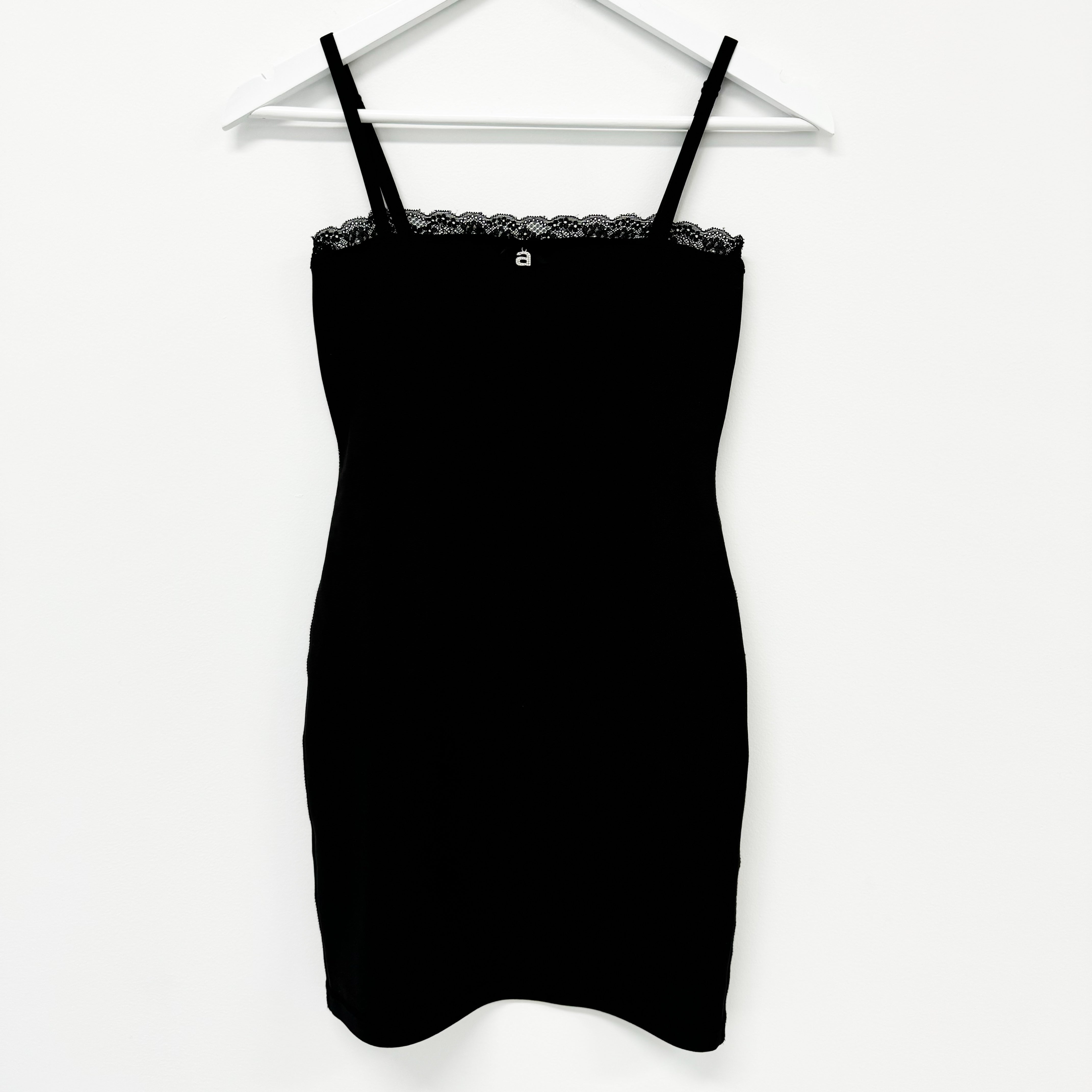 Alexander Wang Logo Bodycon Dress Size XS