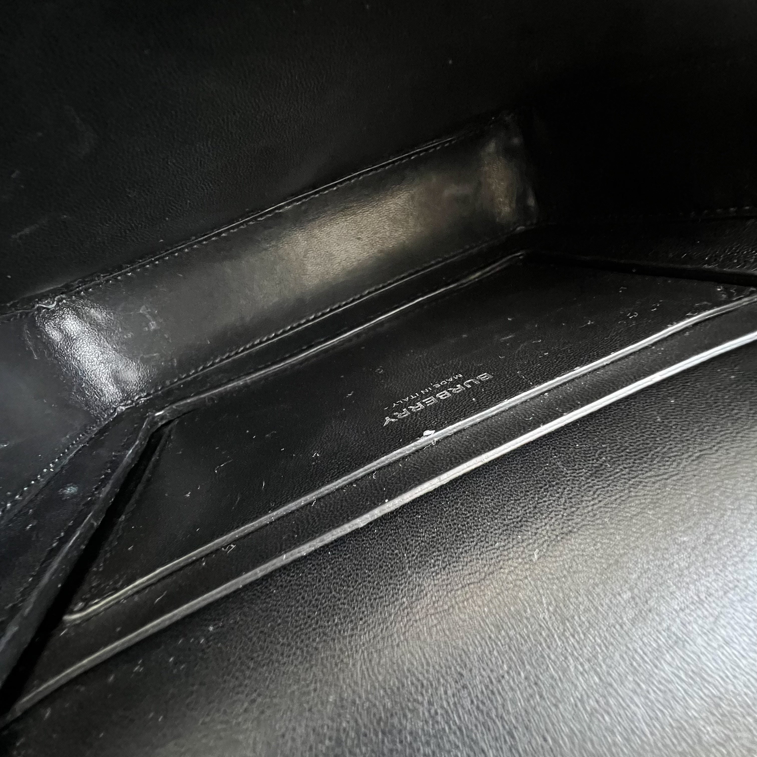 Burberry Black Horseferry Camera Shoulder Bag