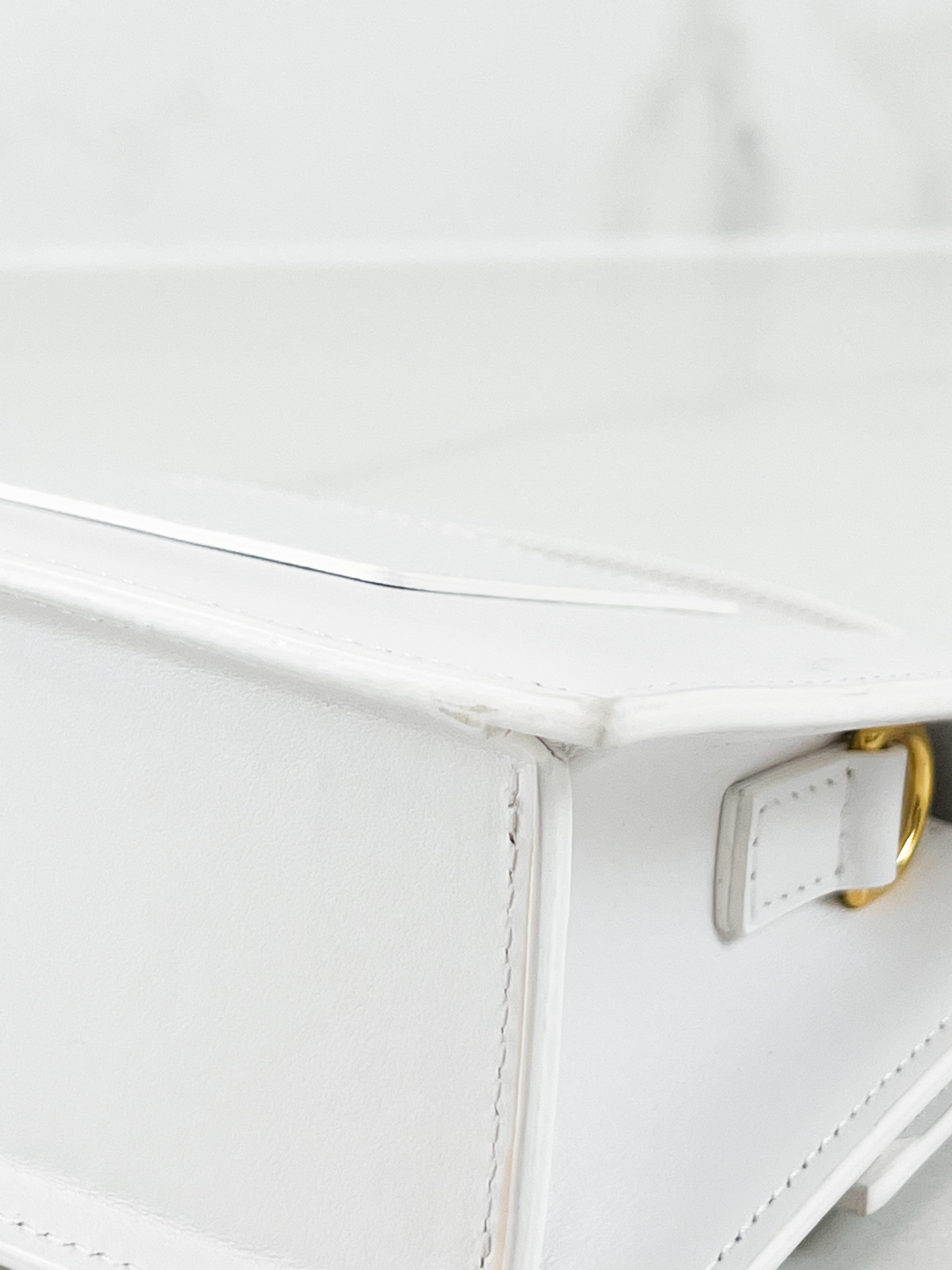 Jacquemus White Le Grand Bambino Tote Bag