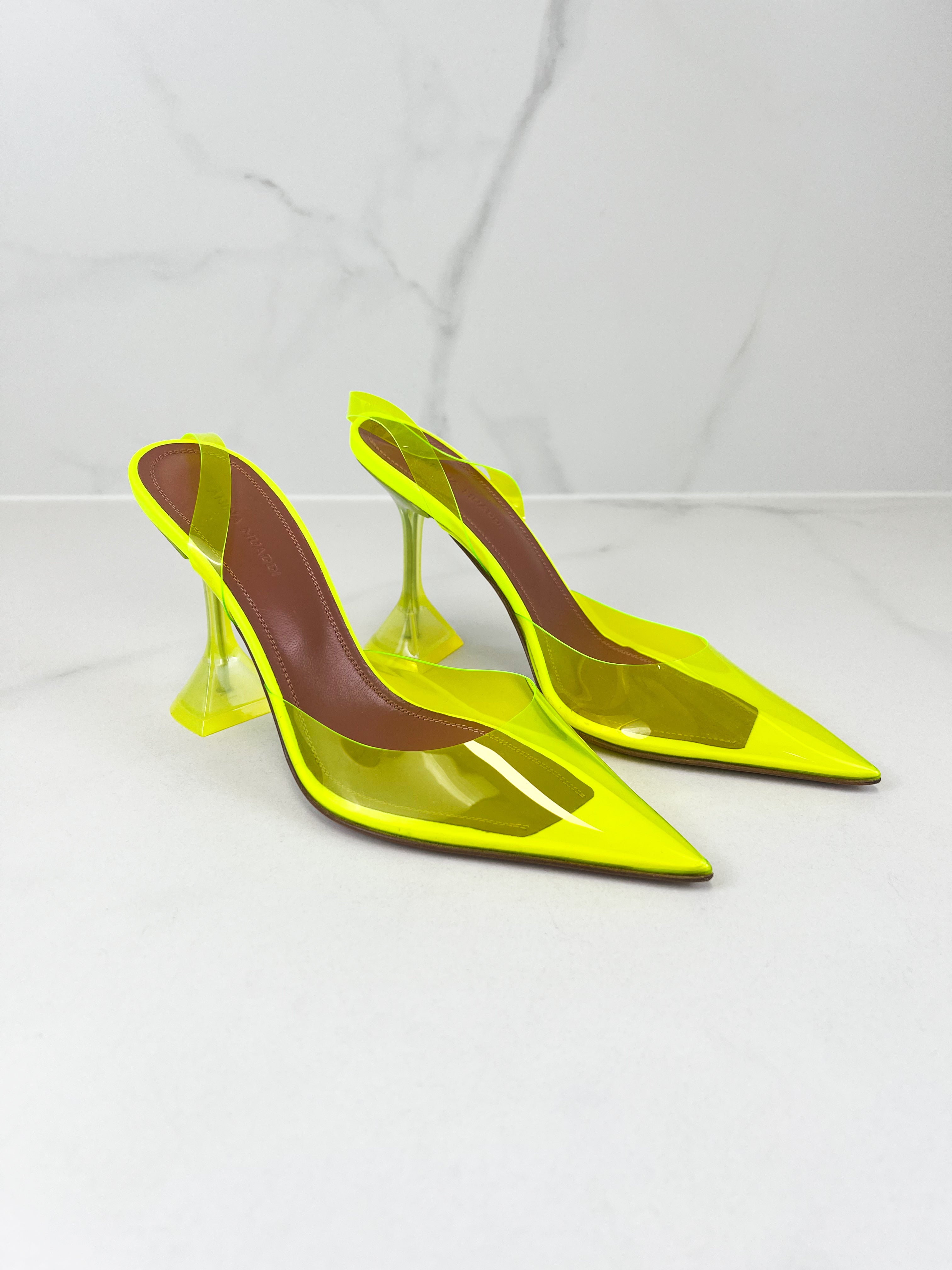 Amina Muaddi Holli Slingback Size 37