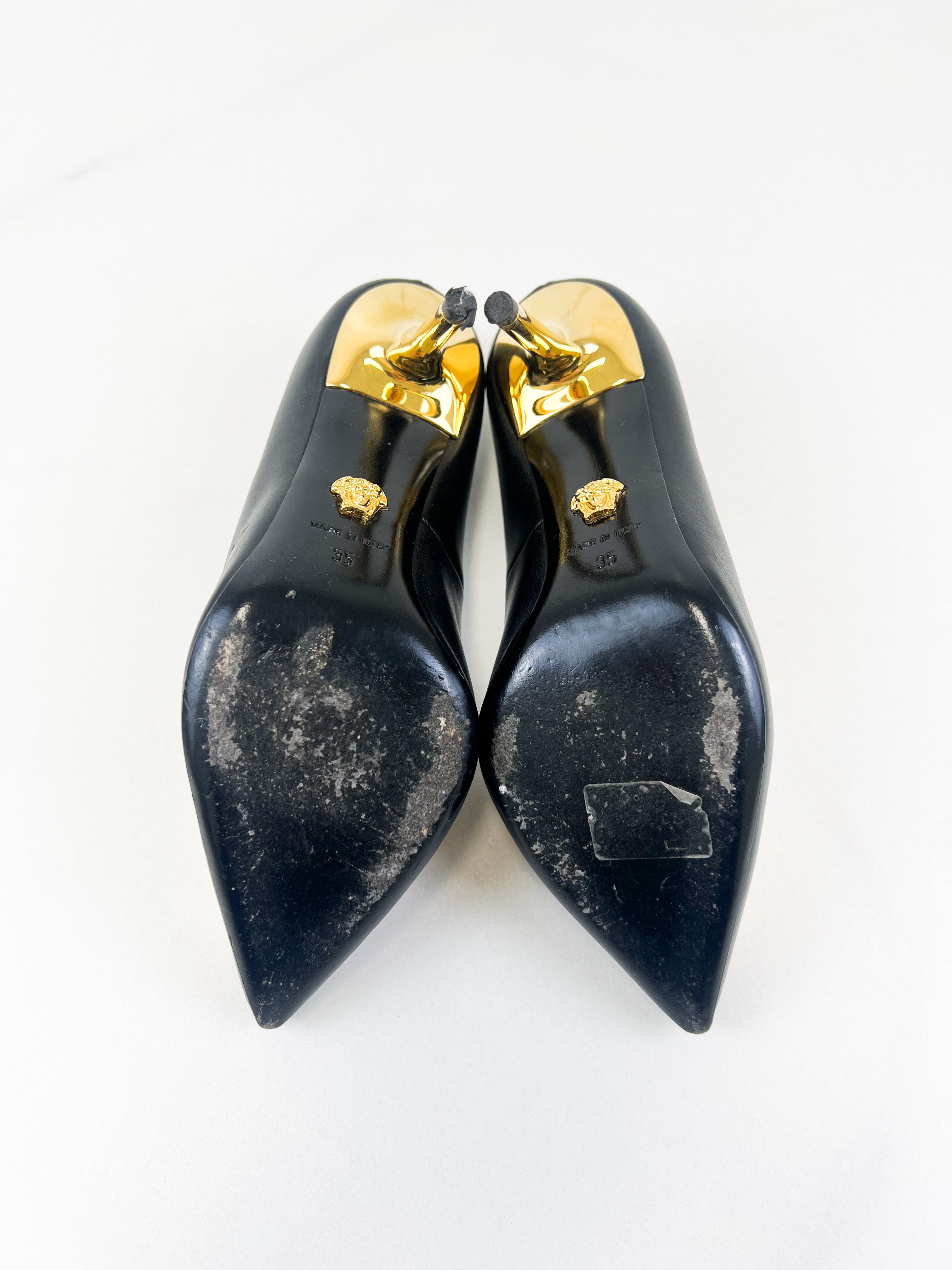 Versace Medusa Heels Size 35