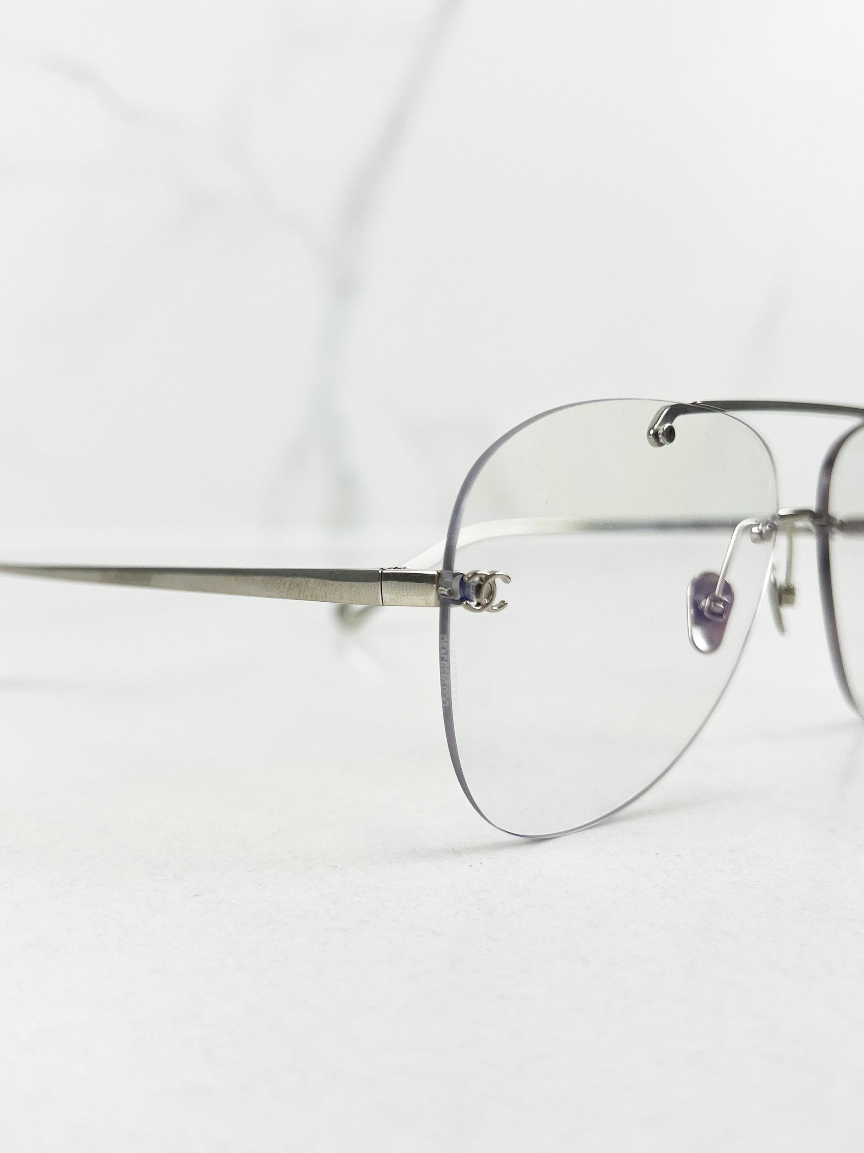 Chanel Translucent Logo Sunglasses