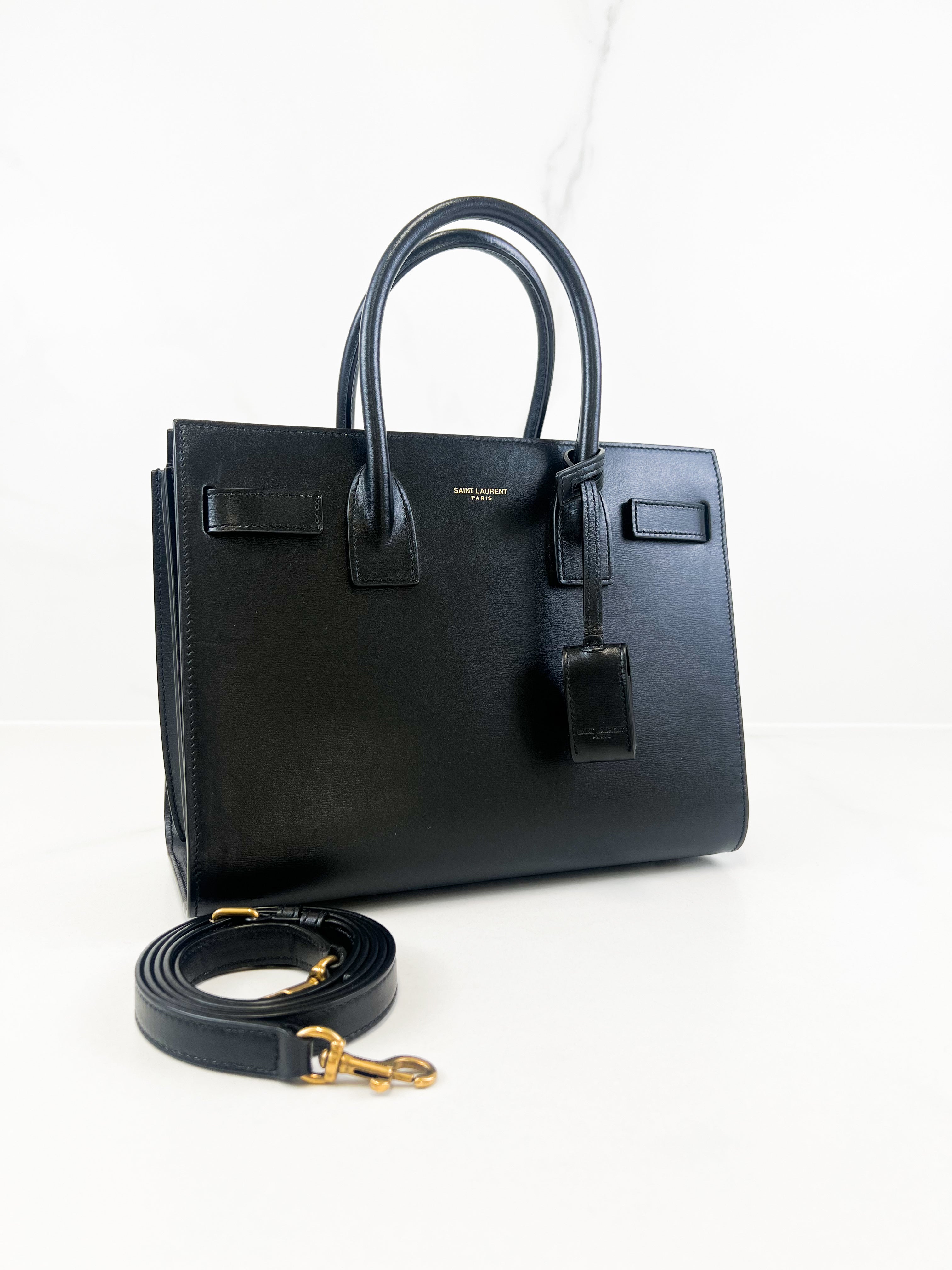 Saint Laurent Baby Classic Black Sac De Jour