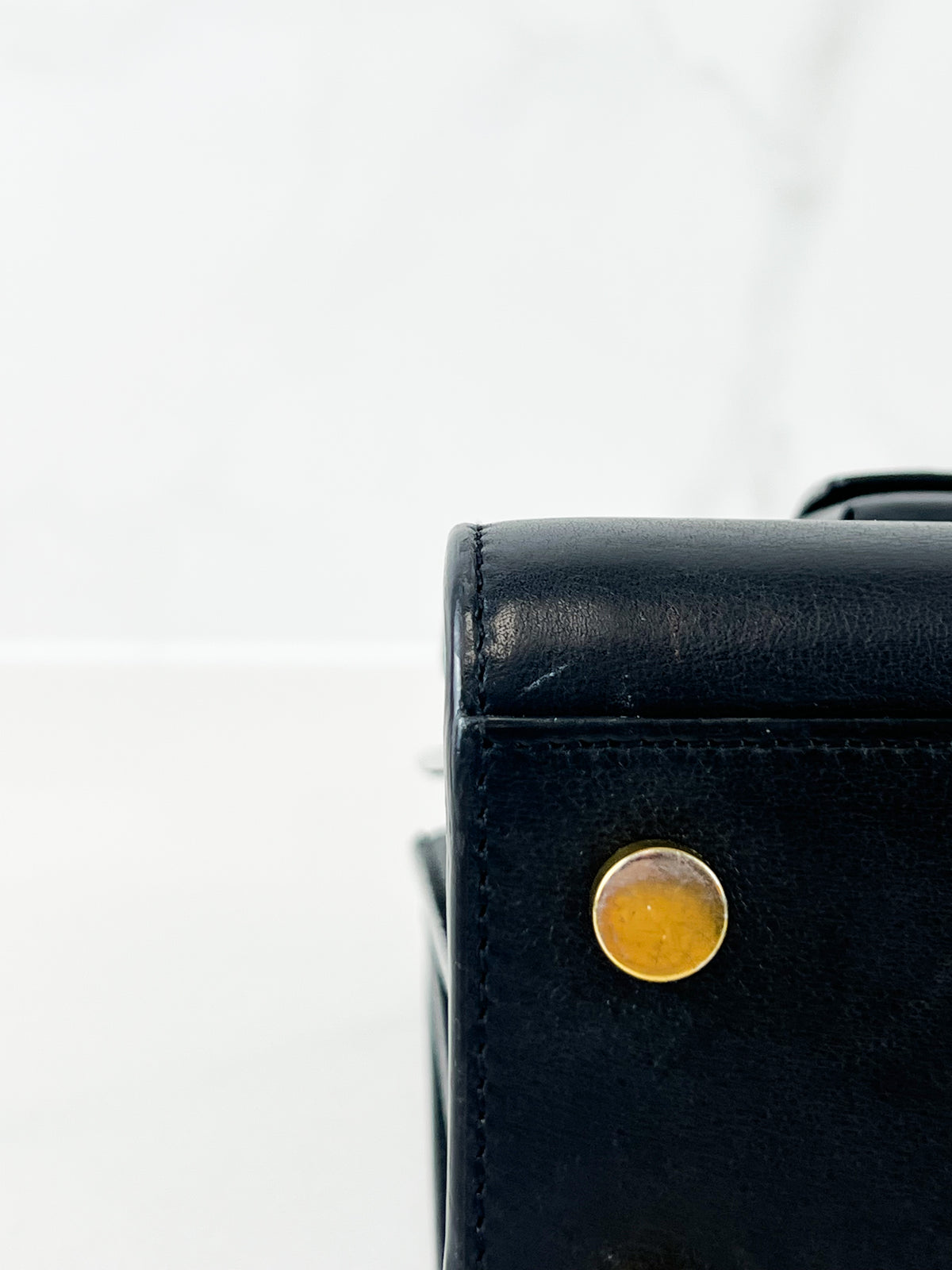 Saint Laurent Black Baby Sac De Jour
