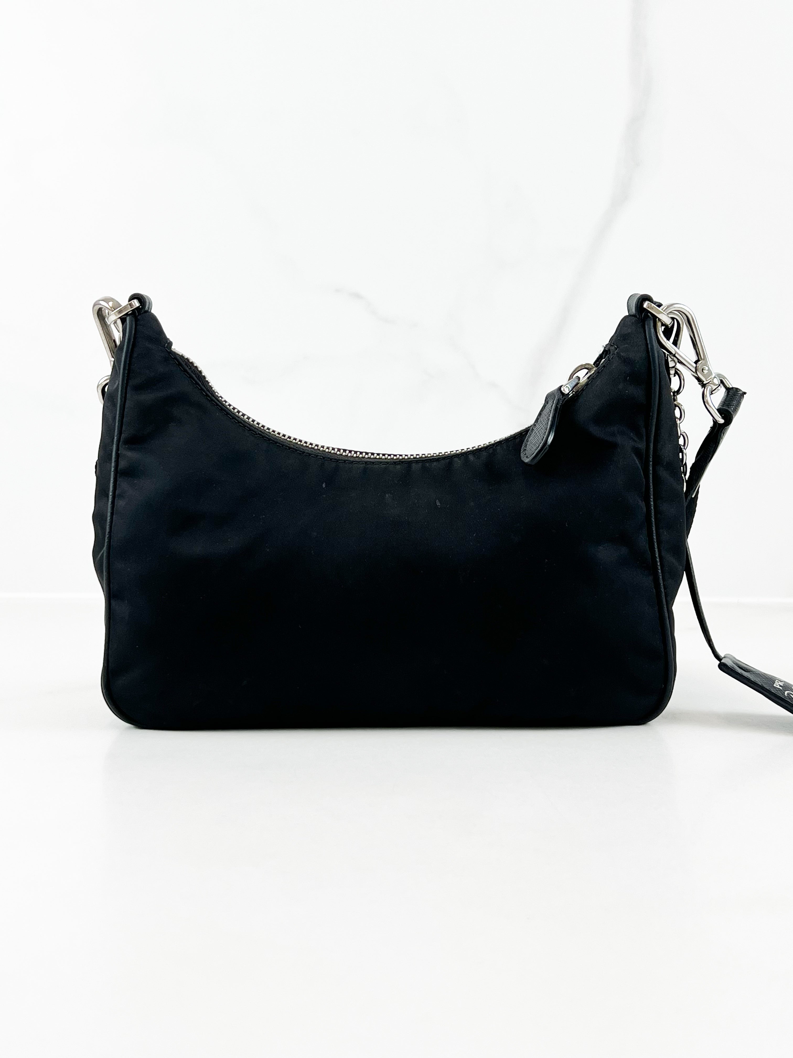 Prada Nylon Re-Edition 2005 in Black