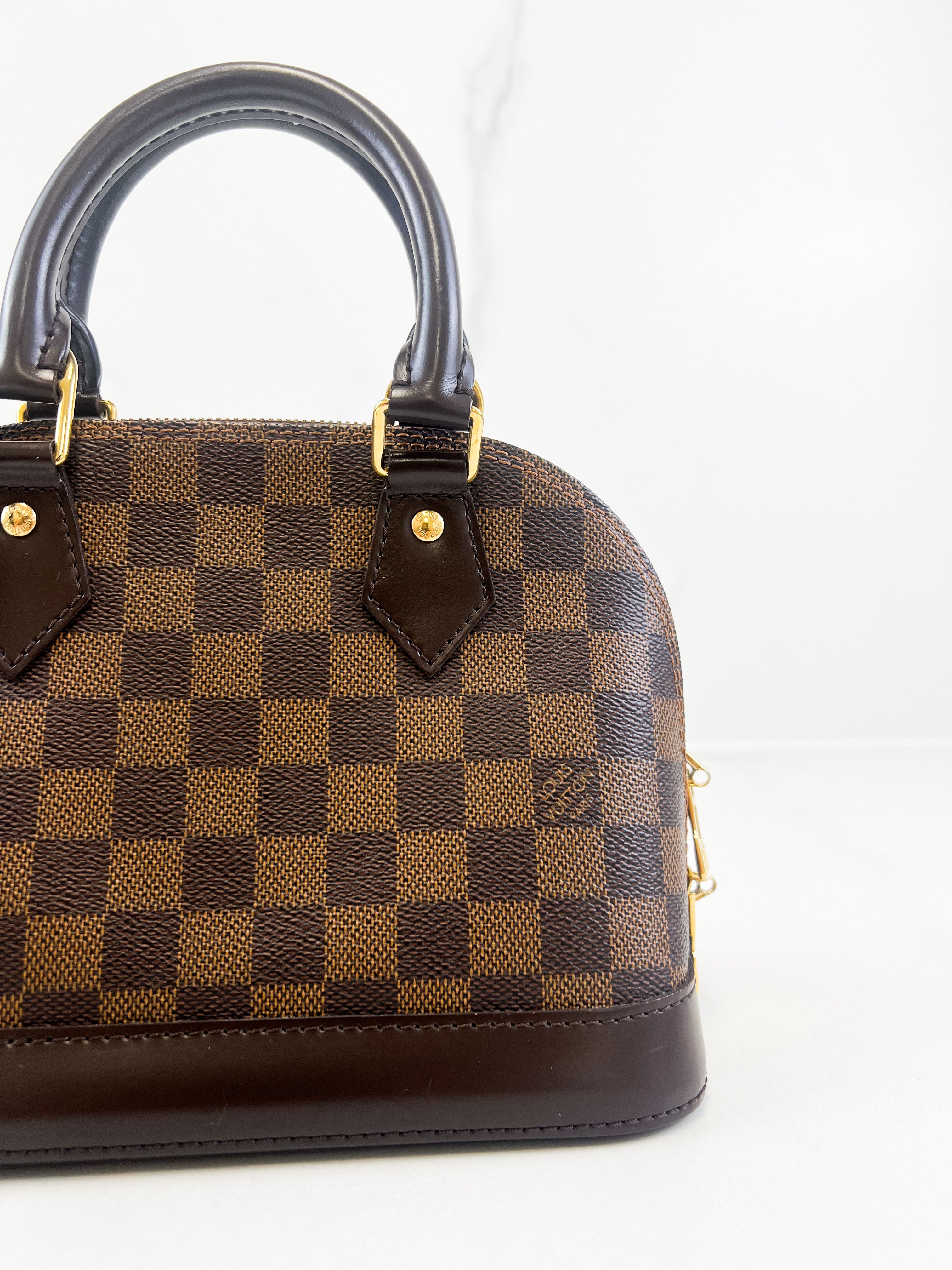 Louis Vuitton Damier Ebene Alma BB