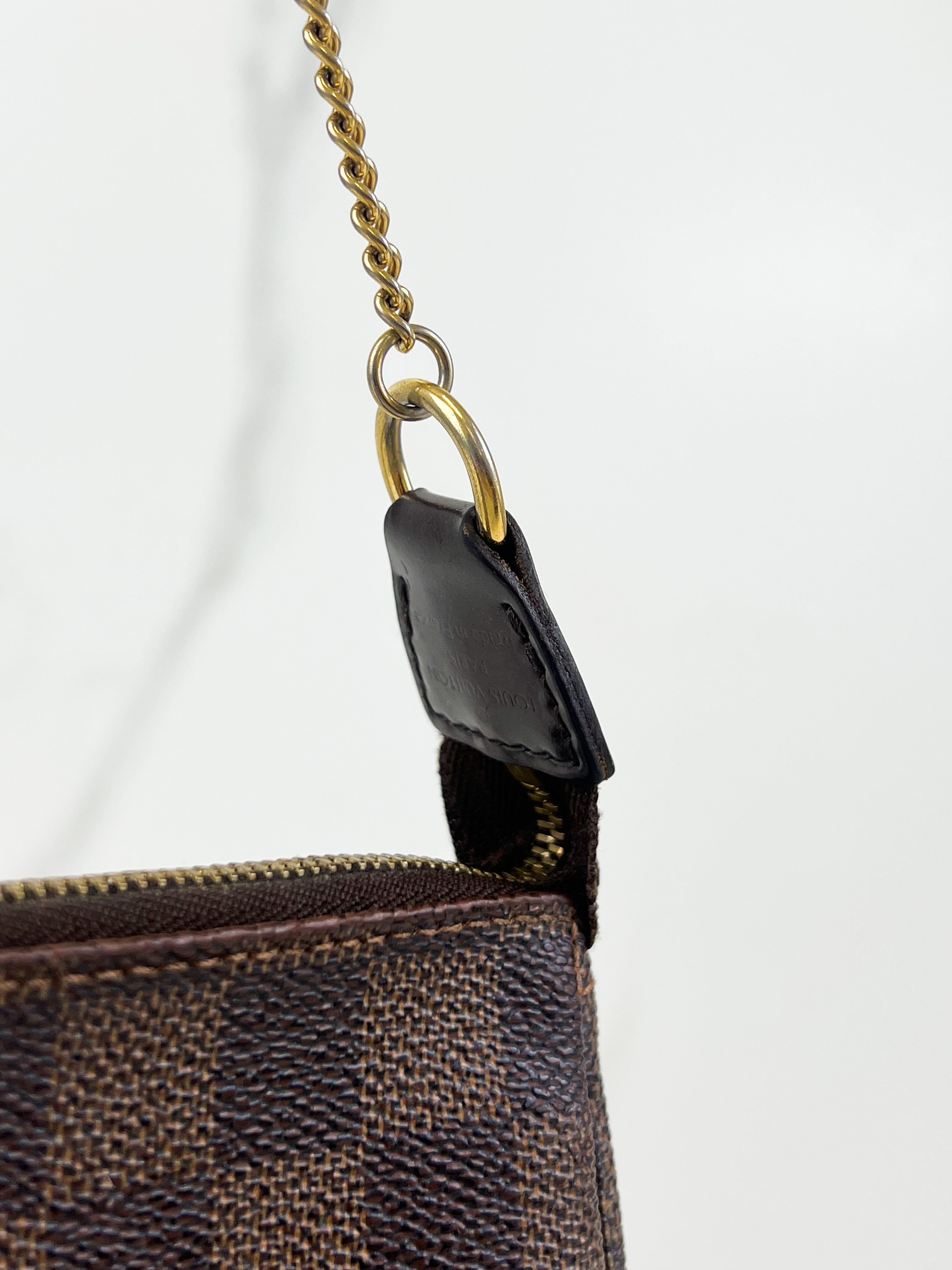 Louis Vuitton Damier Ebene Canvas Mini Pochette